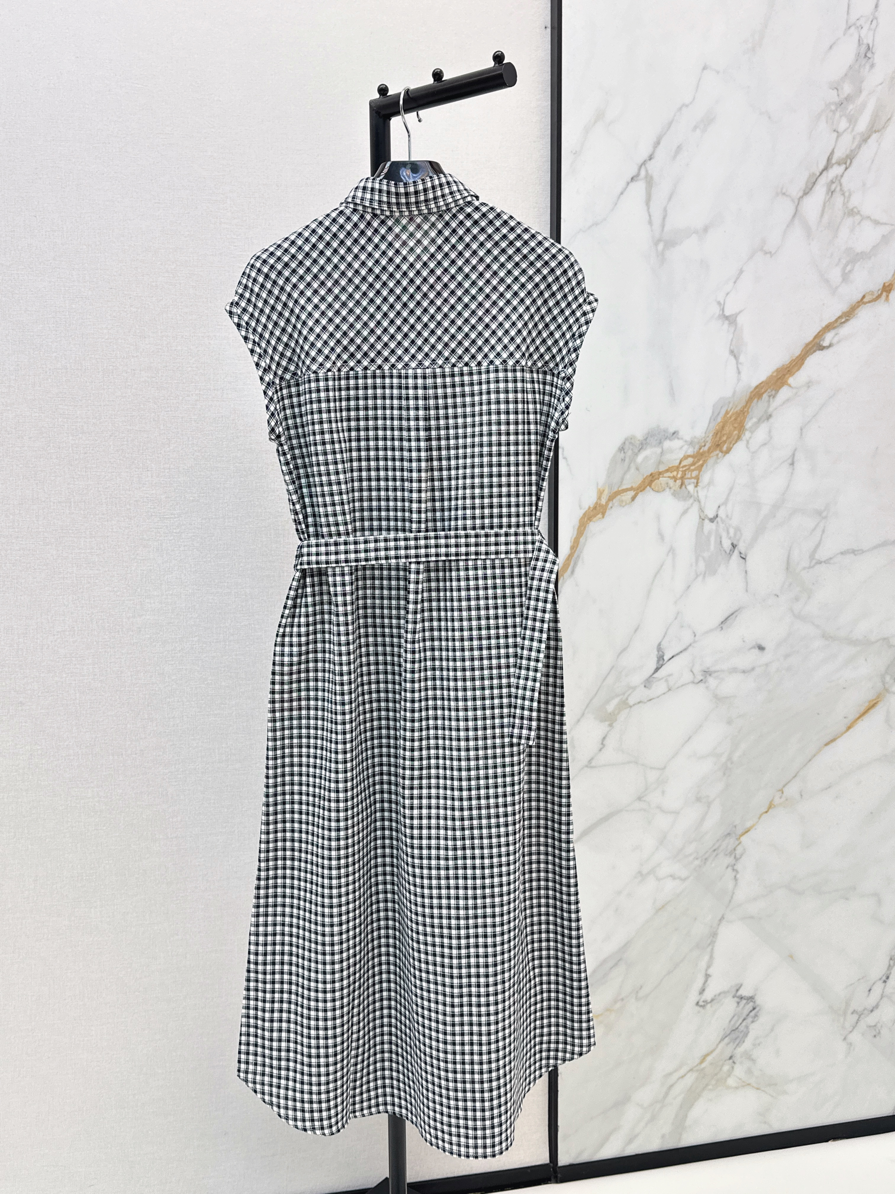 Celi 26ss check dress