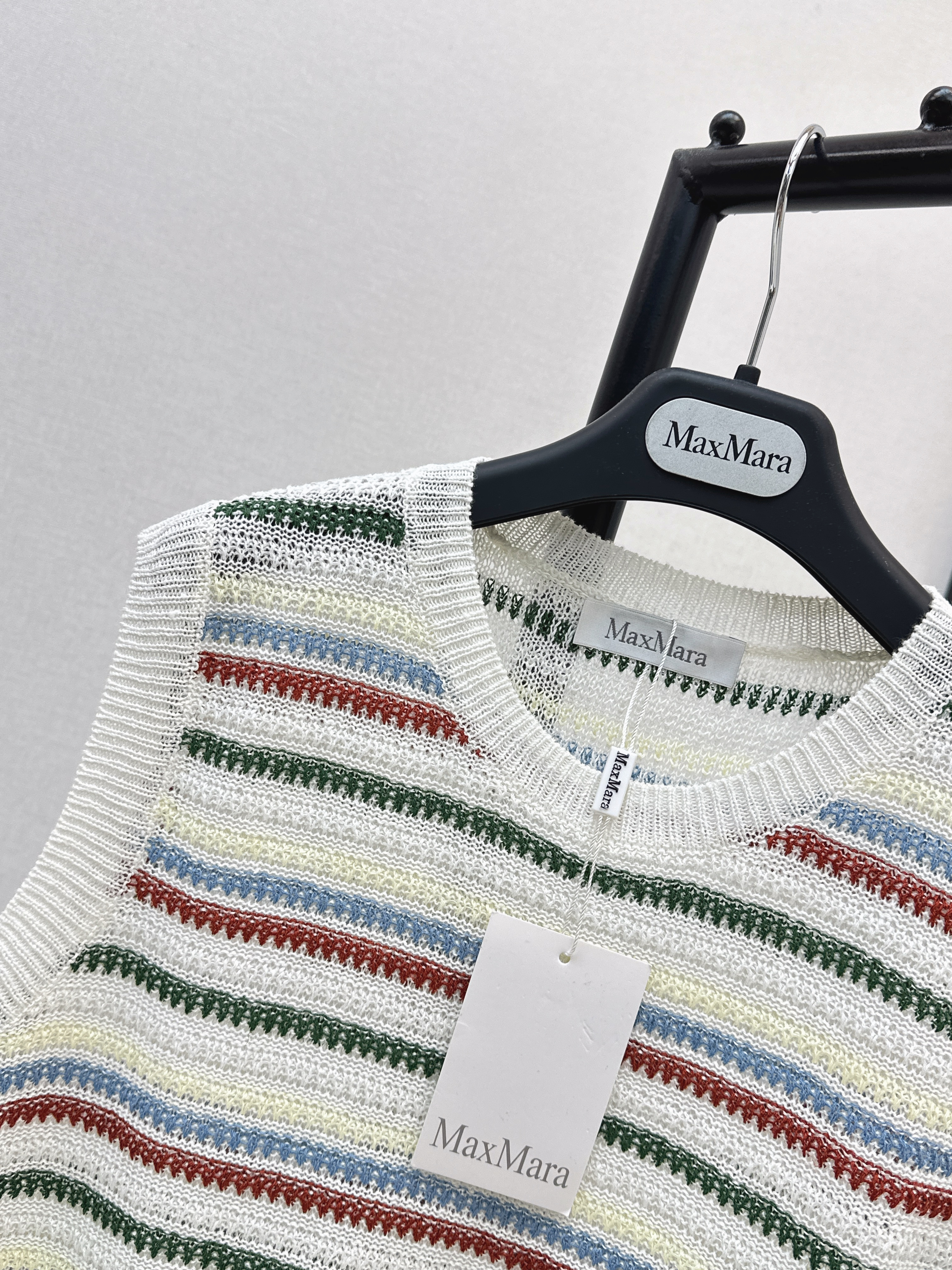 Max 26ss sleeveless knitwear