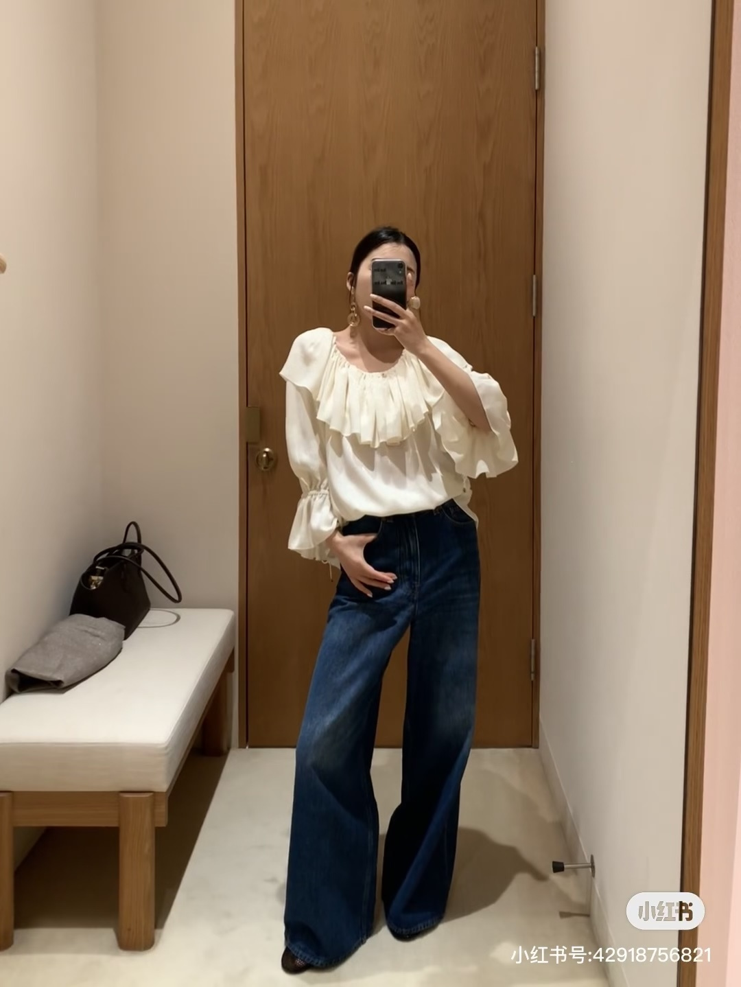 Chol 26ss off shoulder shirt
