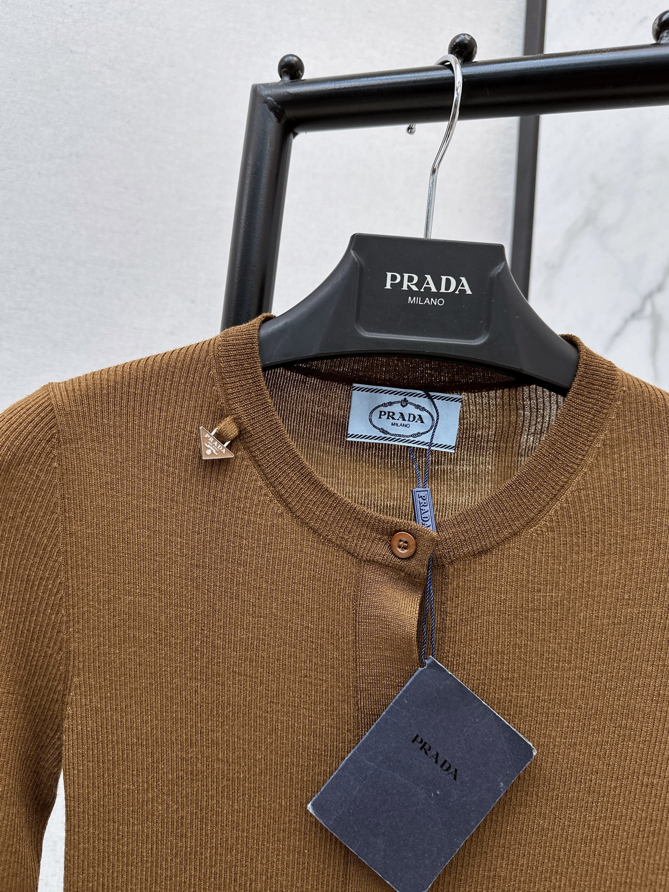 Pra 26ss knitted cardigan