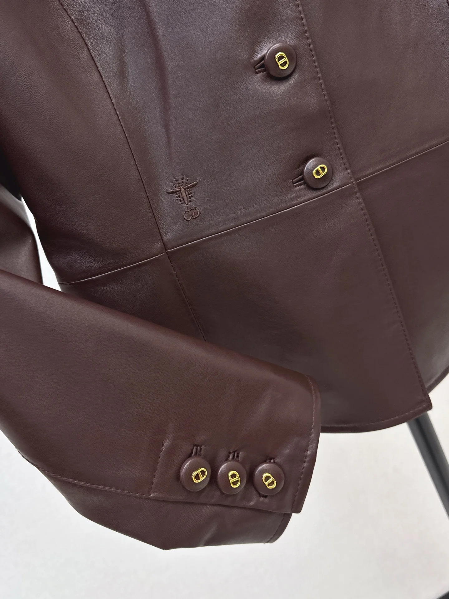 CD 25fw leather jacket