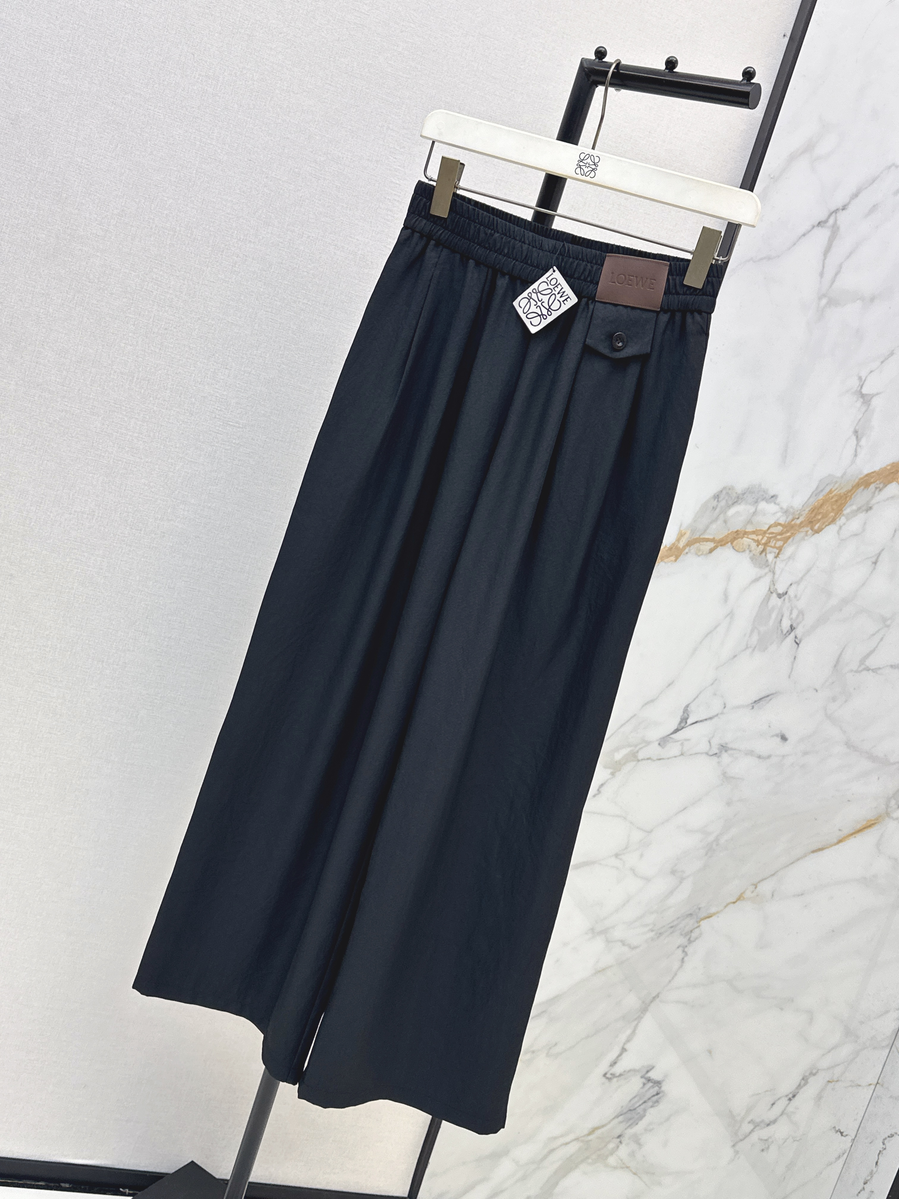 Loe 26ss straight-leg pants