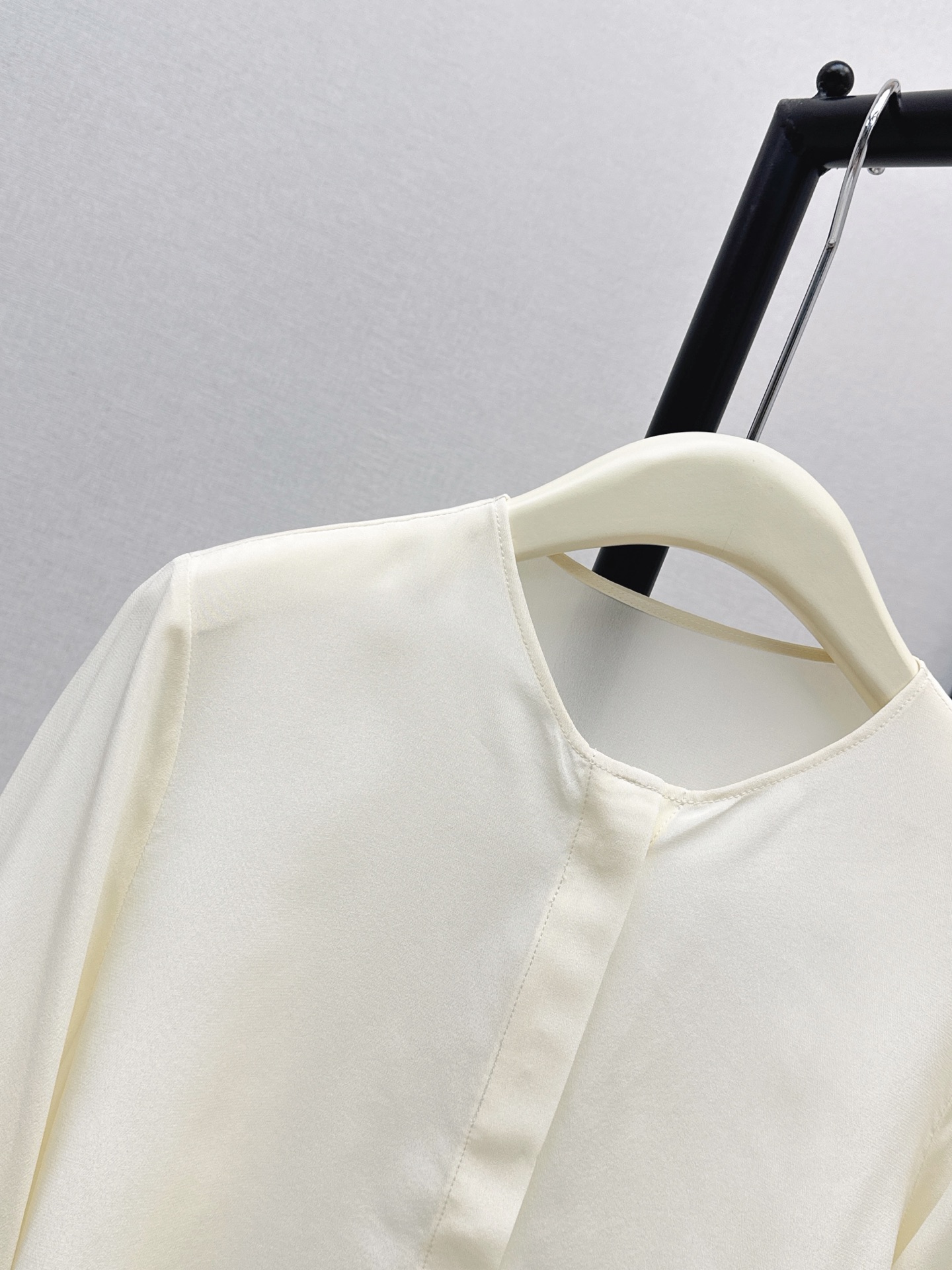 Chol 26ss lace flarel sleeve shirt