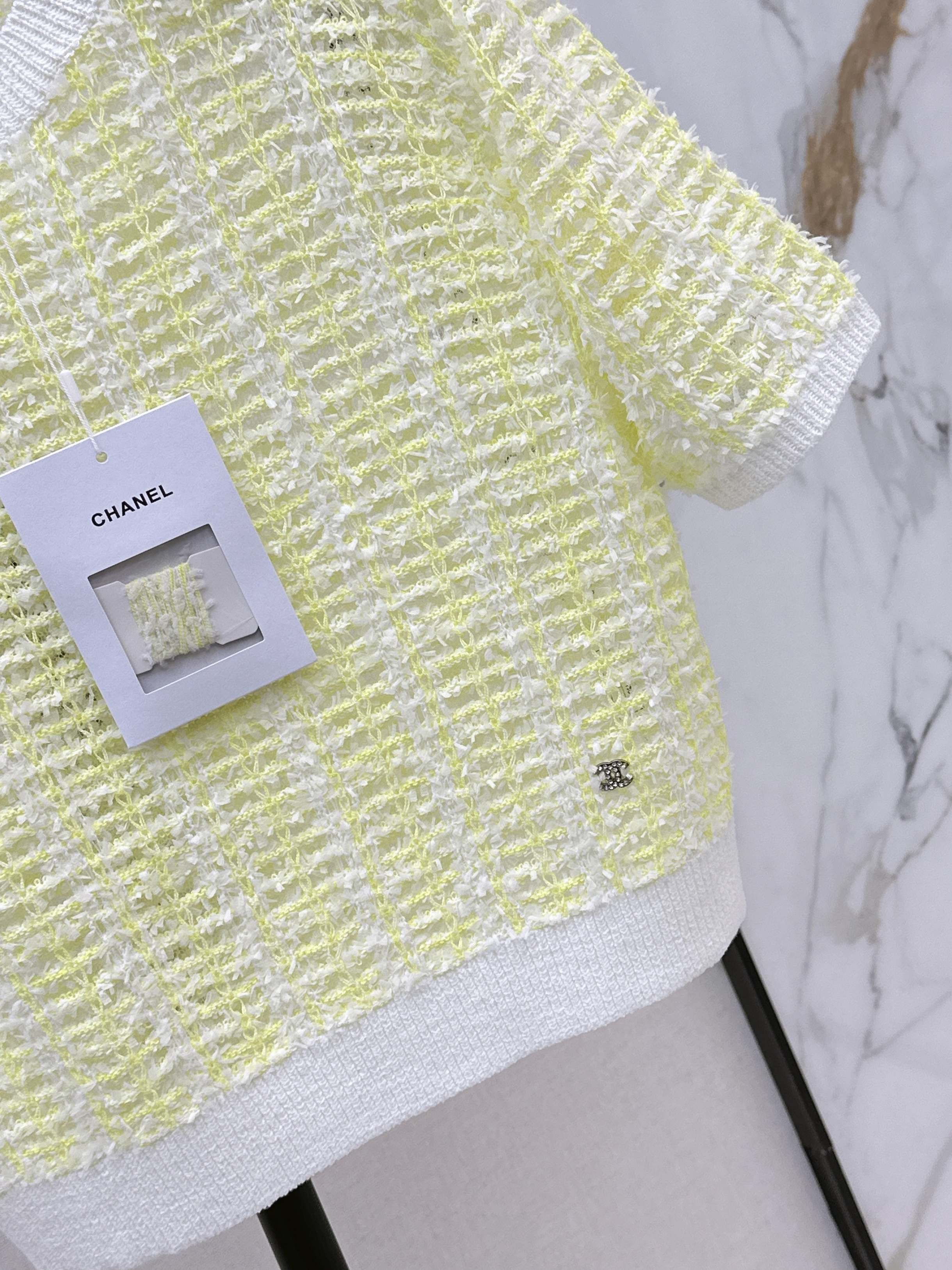 Chan 26ss knit top