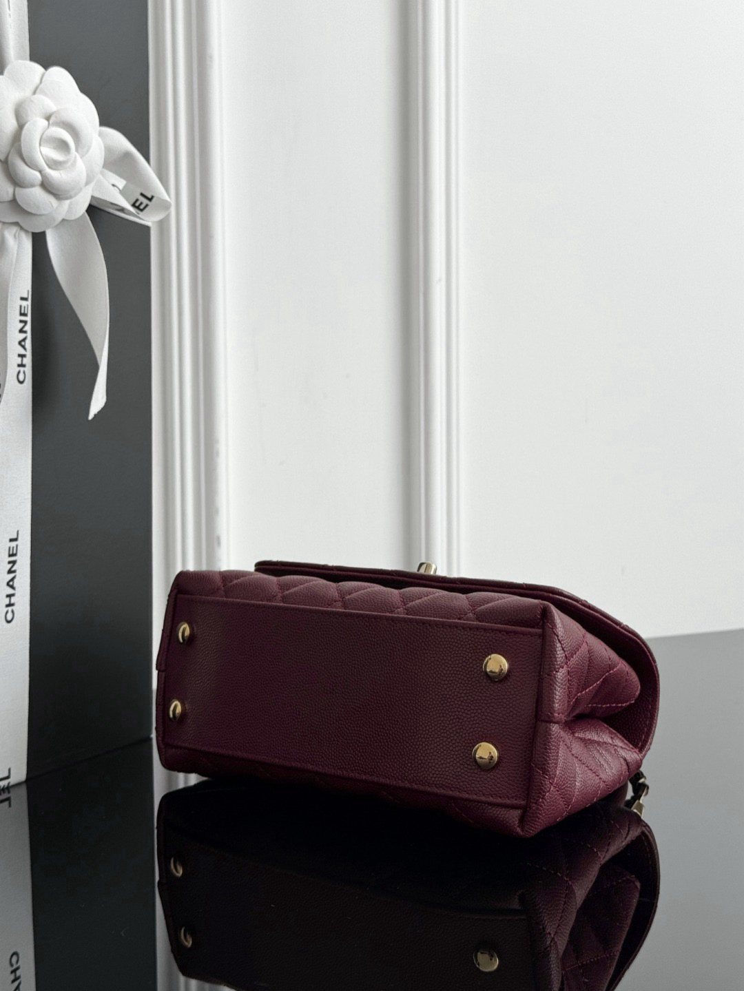 Chan 26ss mini coco handle bag