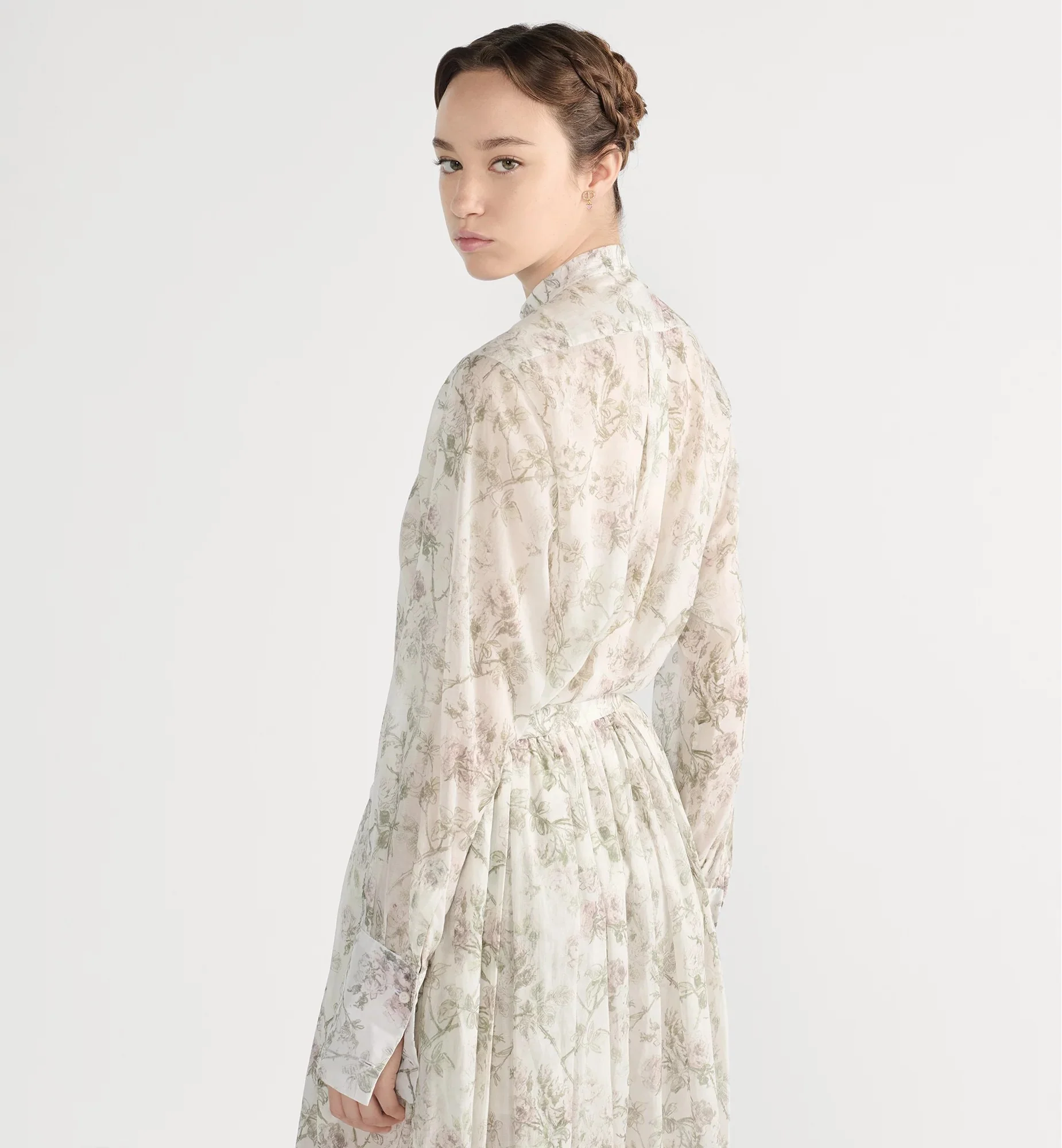 CD 26ss flower print shirts