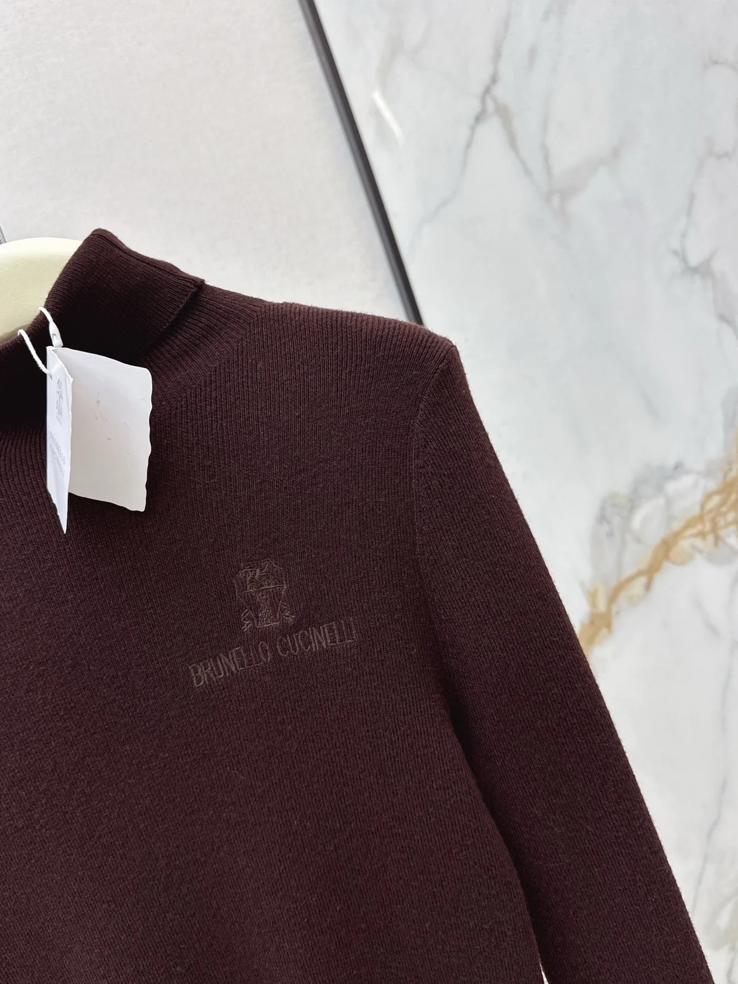 Brun 25fw wool turtleneck base layer