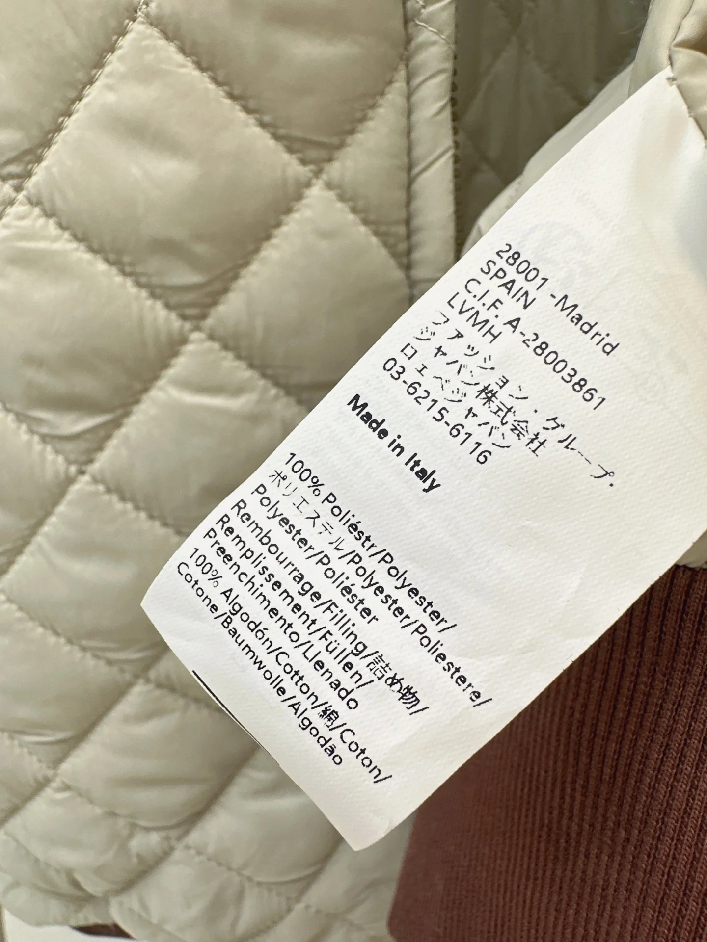 Loe 25fw padded jacket