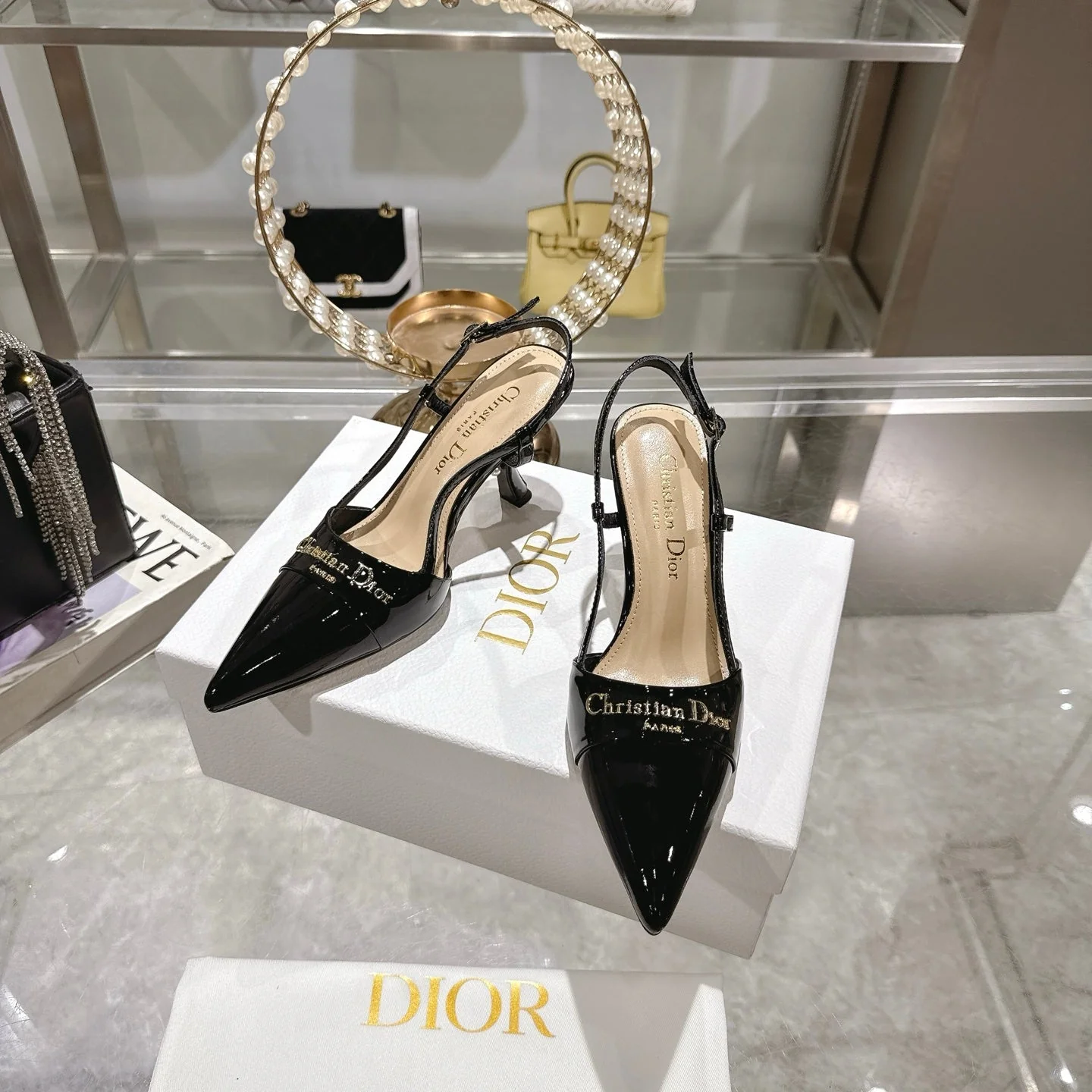 CD 25ss slingback pump