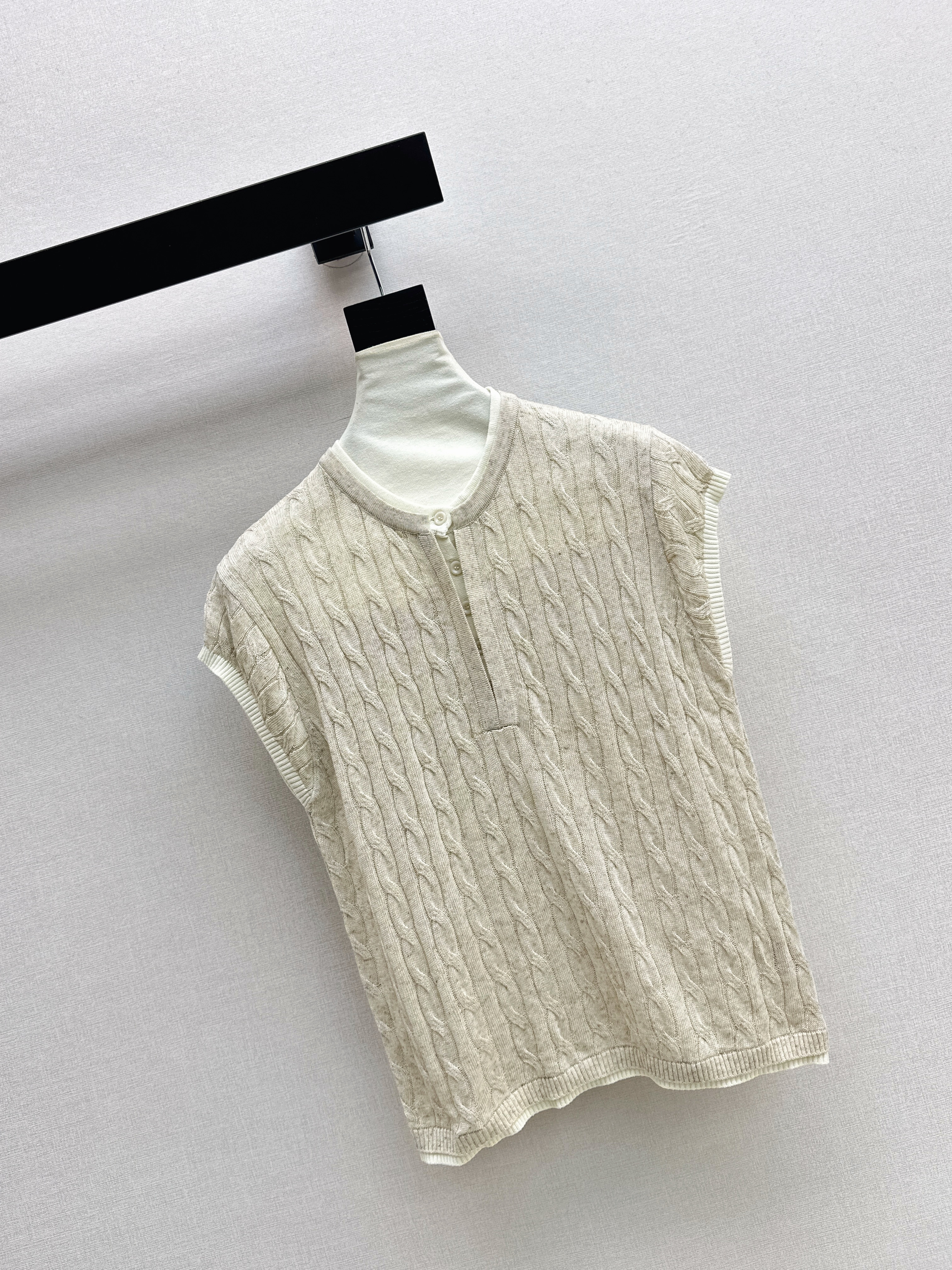 Ralp 26ss sleeveless knitwear