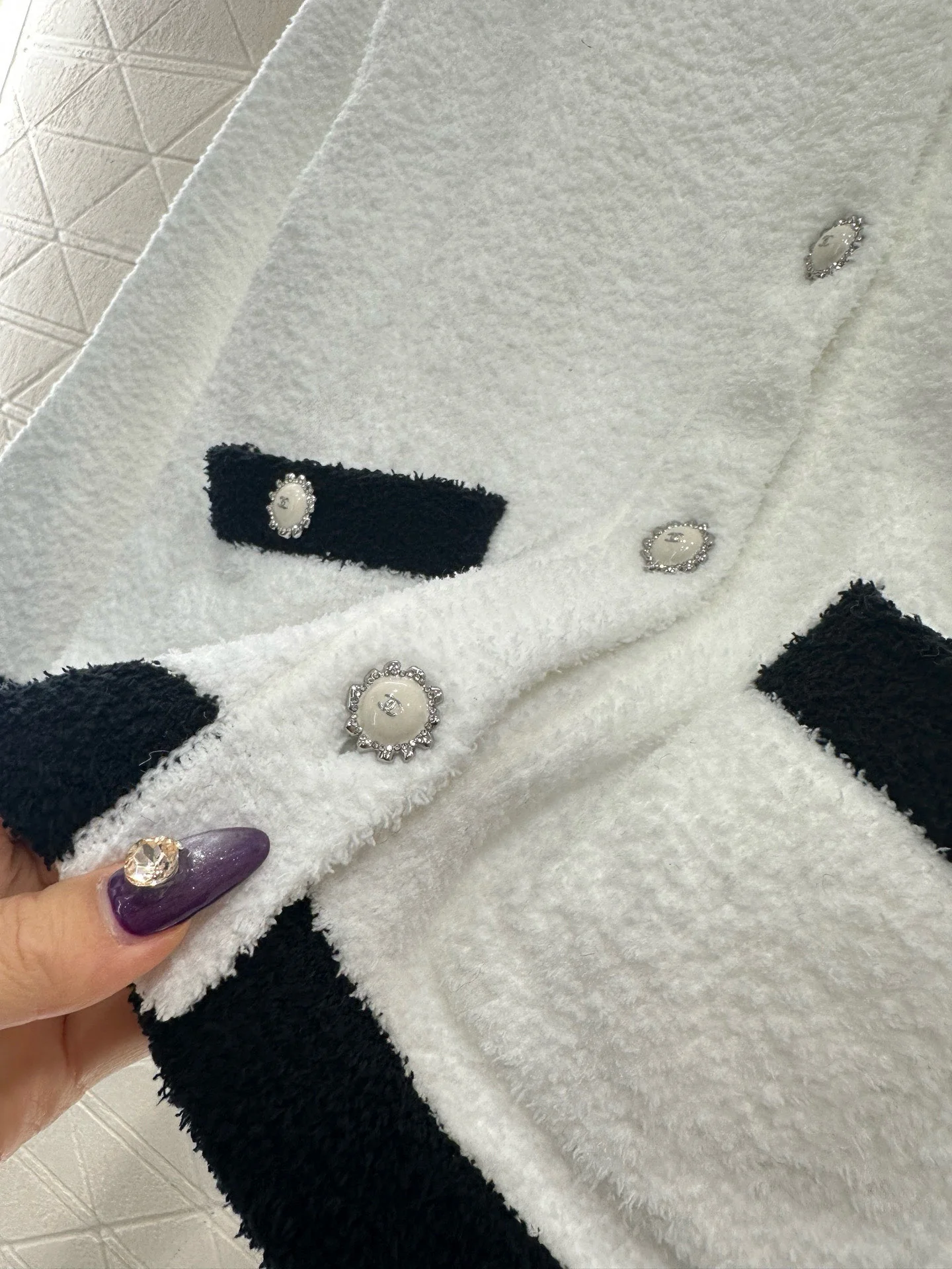 Chan 26ss knitted cardigan