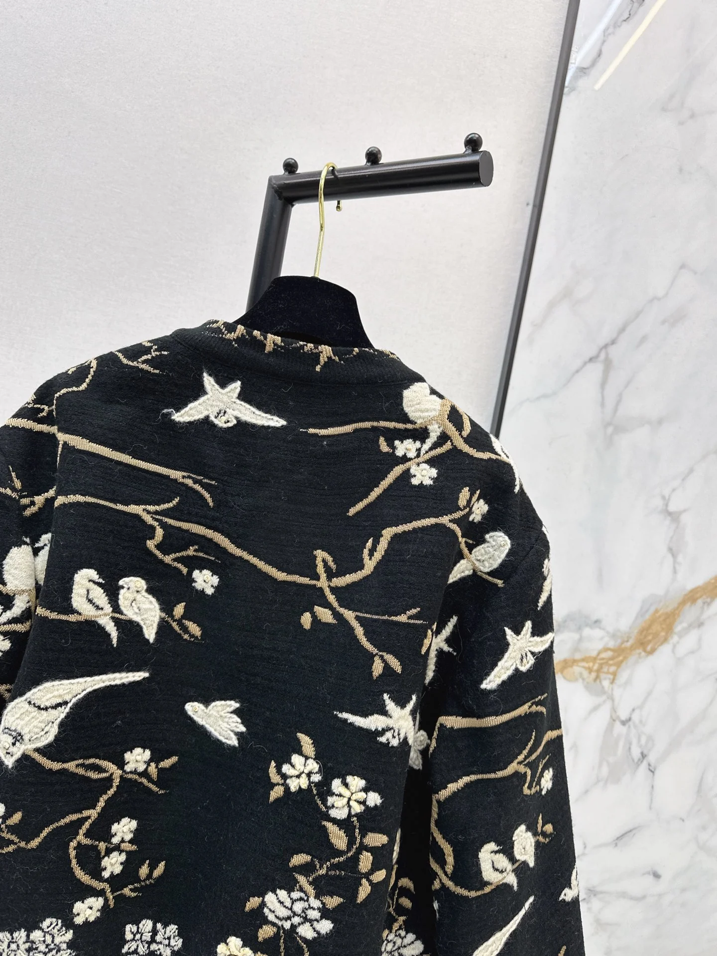 Chan 26ss embroidery jacquard jacket