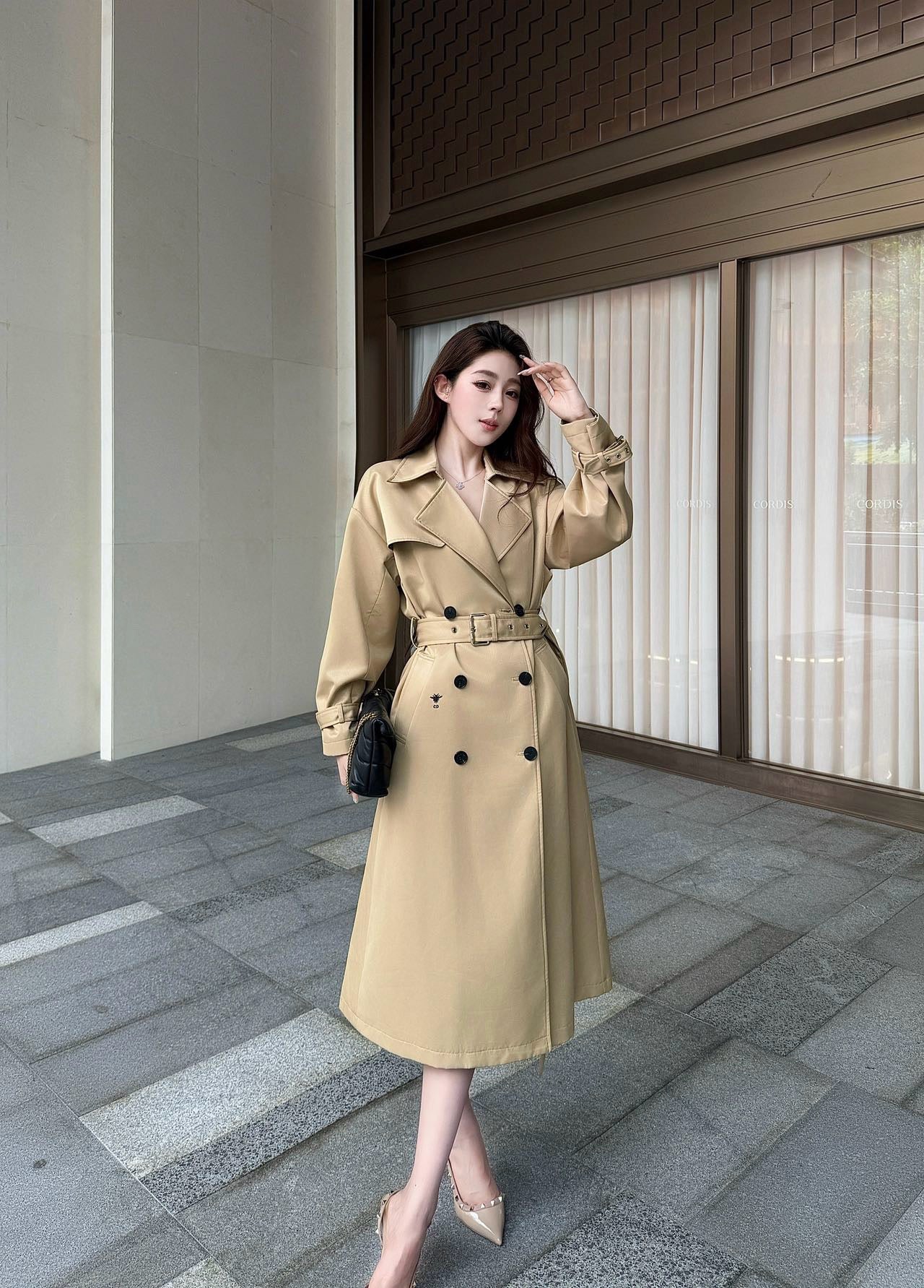 CD 25fw trench coats