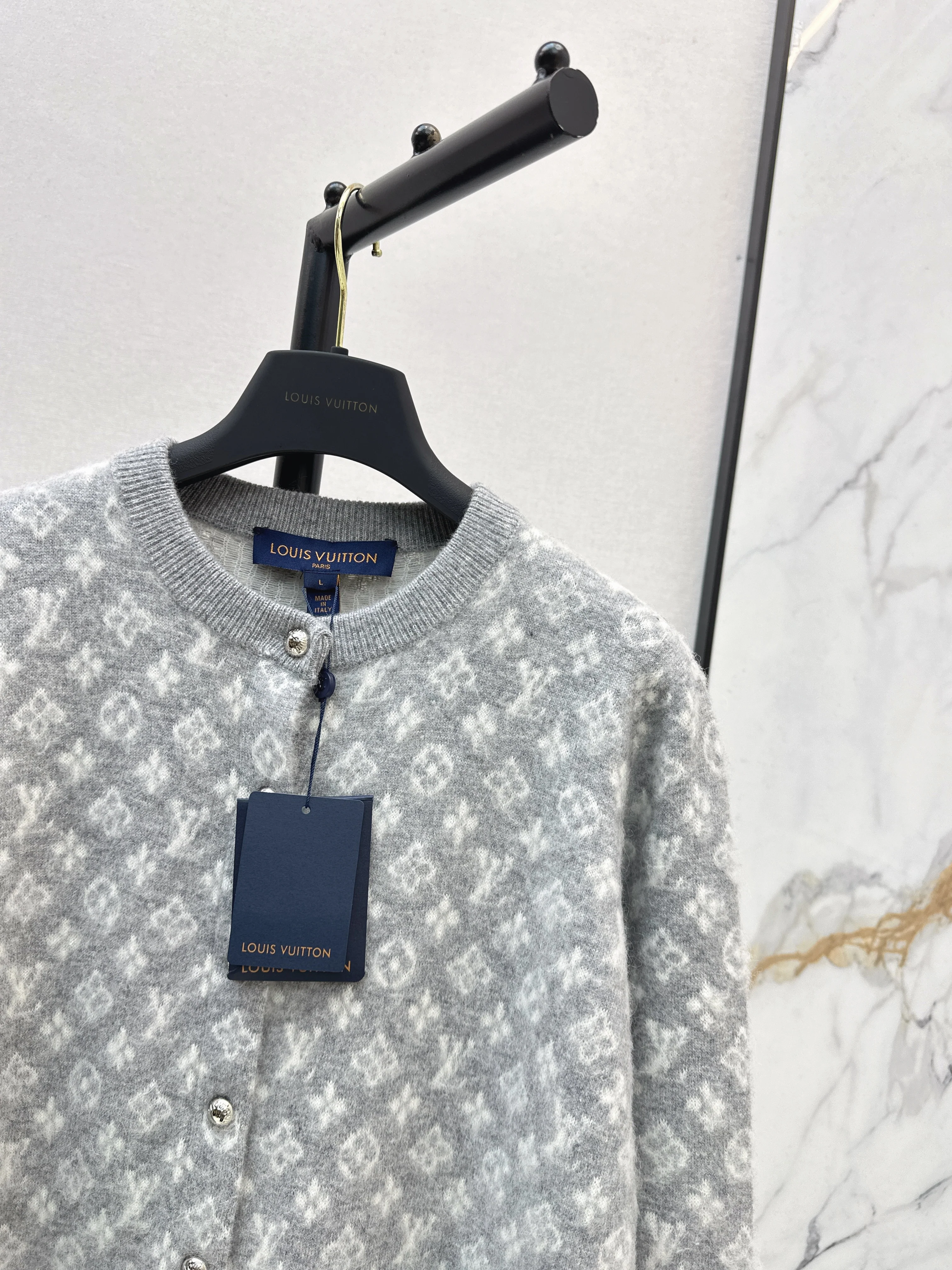 Louis 26ss jacquard cardigan