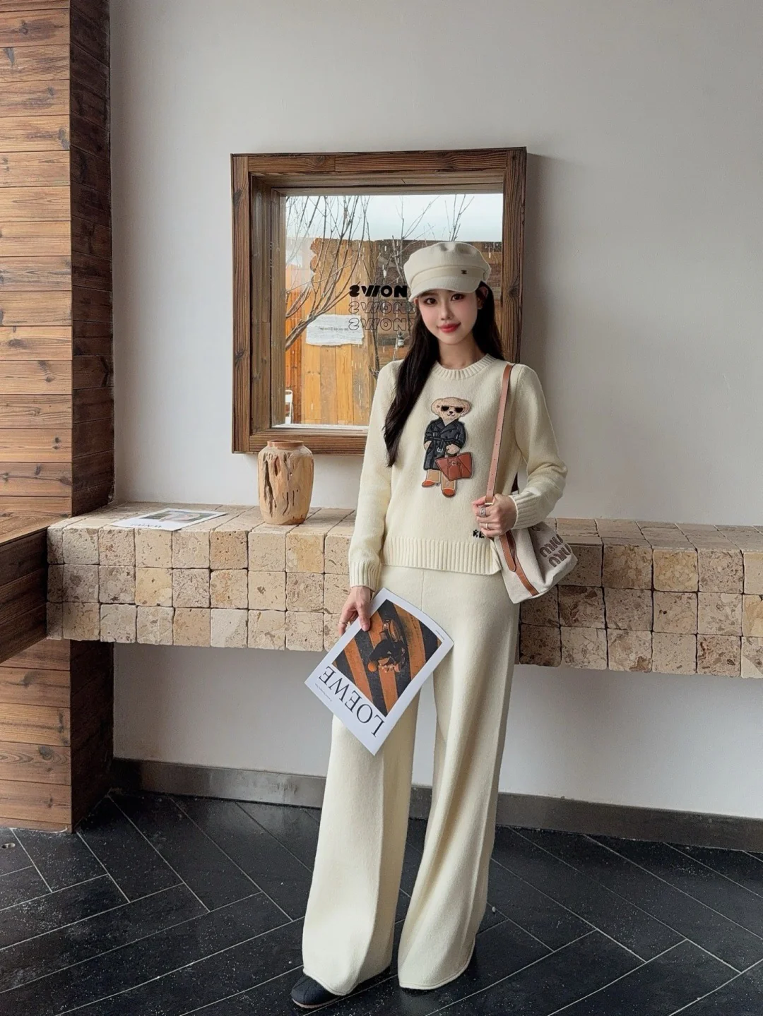 Ralp 25fw sweater pants set