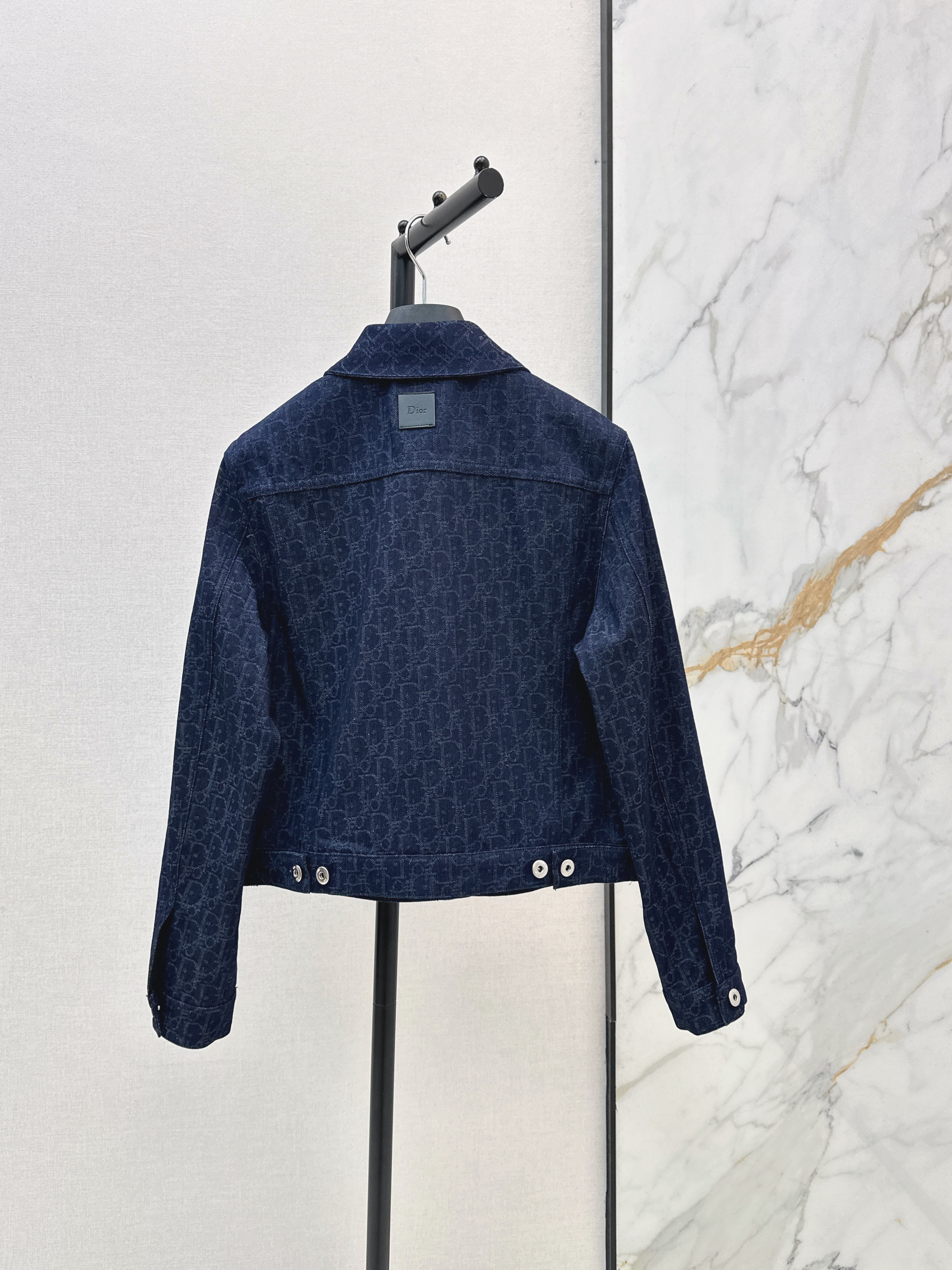 CD 26ss jacquard denim jacket