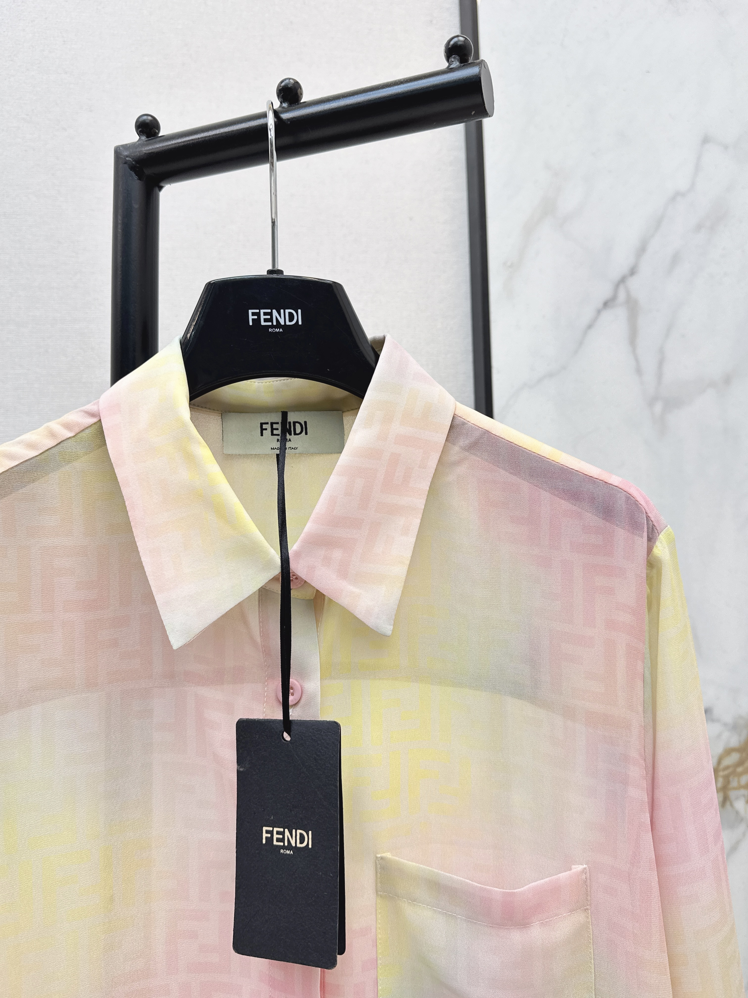 Fen 26ss print shirt