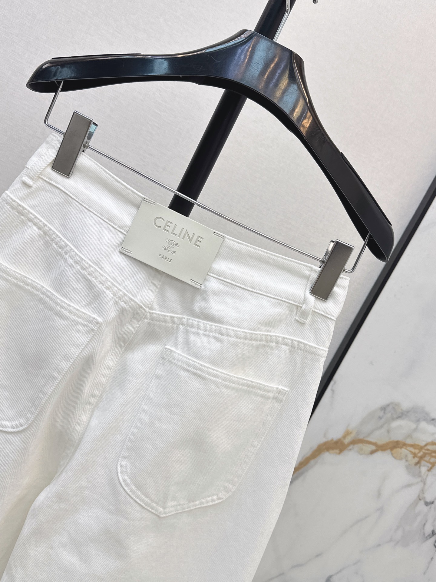 Celi 26ss metal pendant jeans