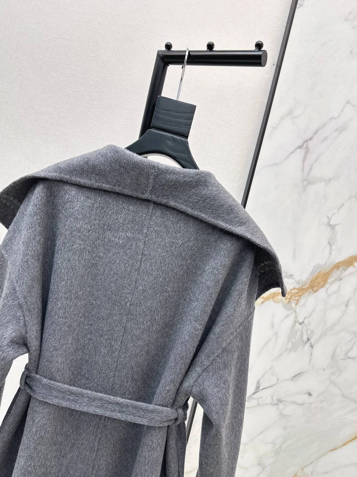 Herm 25fw woolen long overcoats