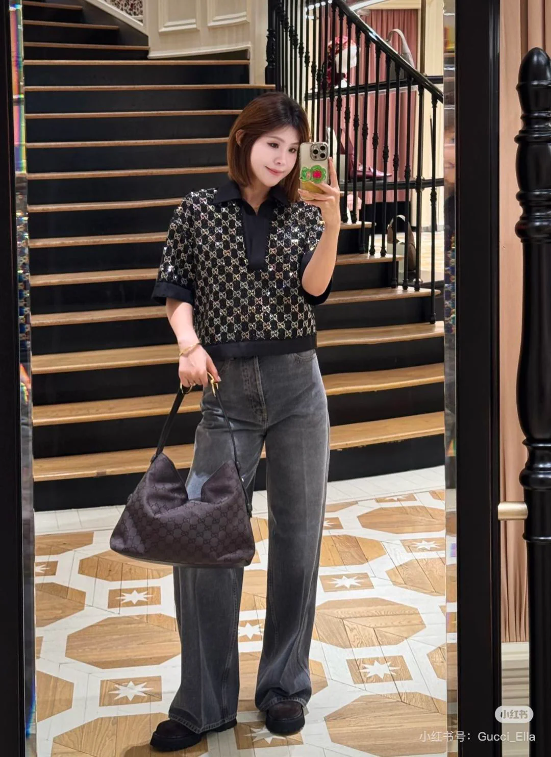 Gucc 26ss woven shirts