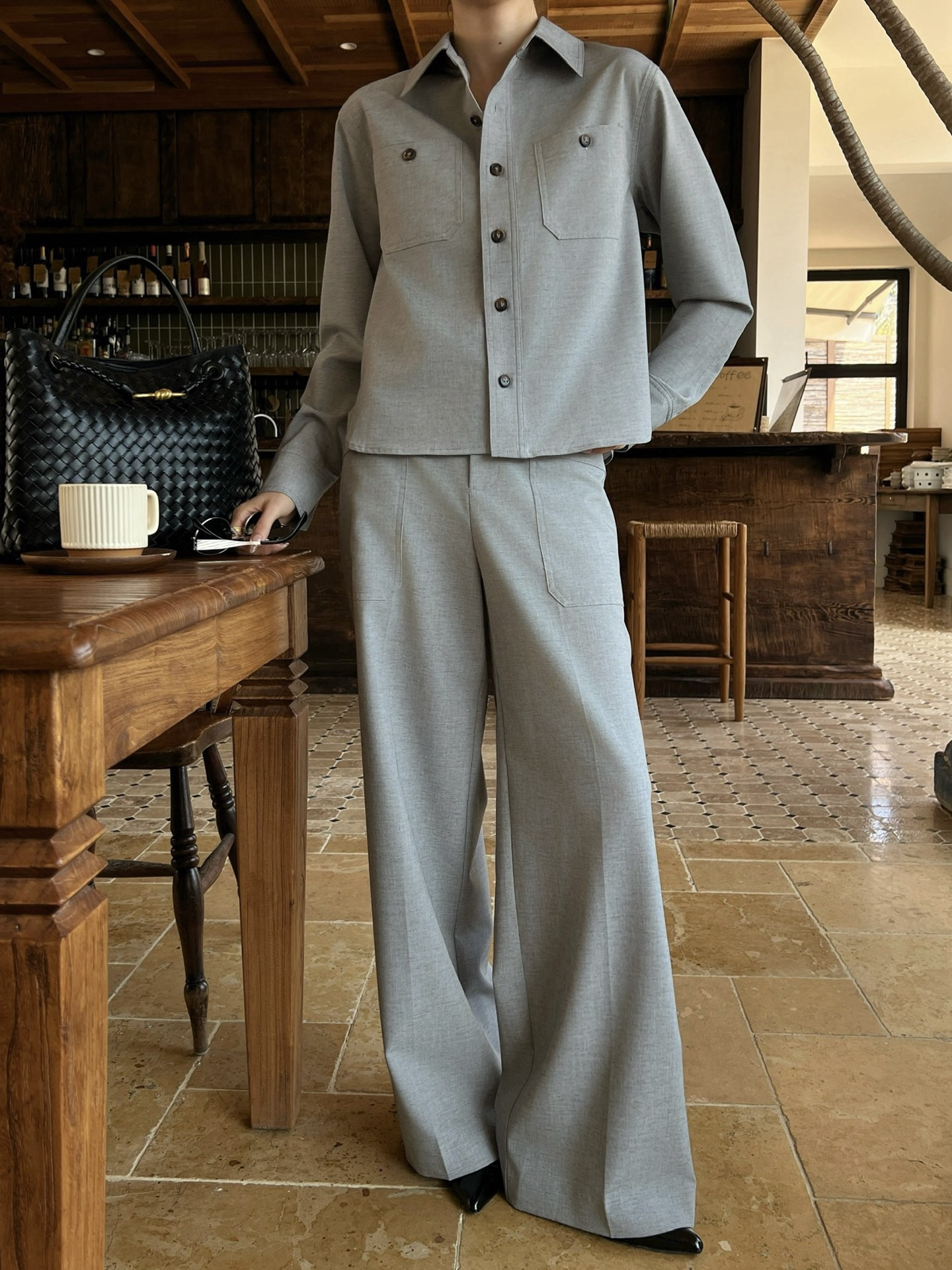 Bott 26ss suit pants