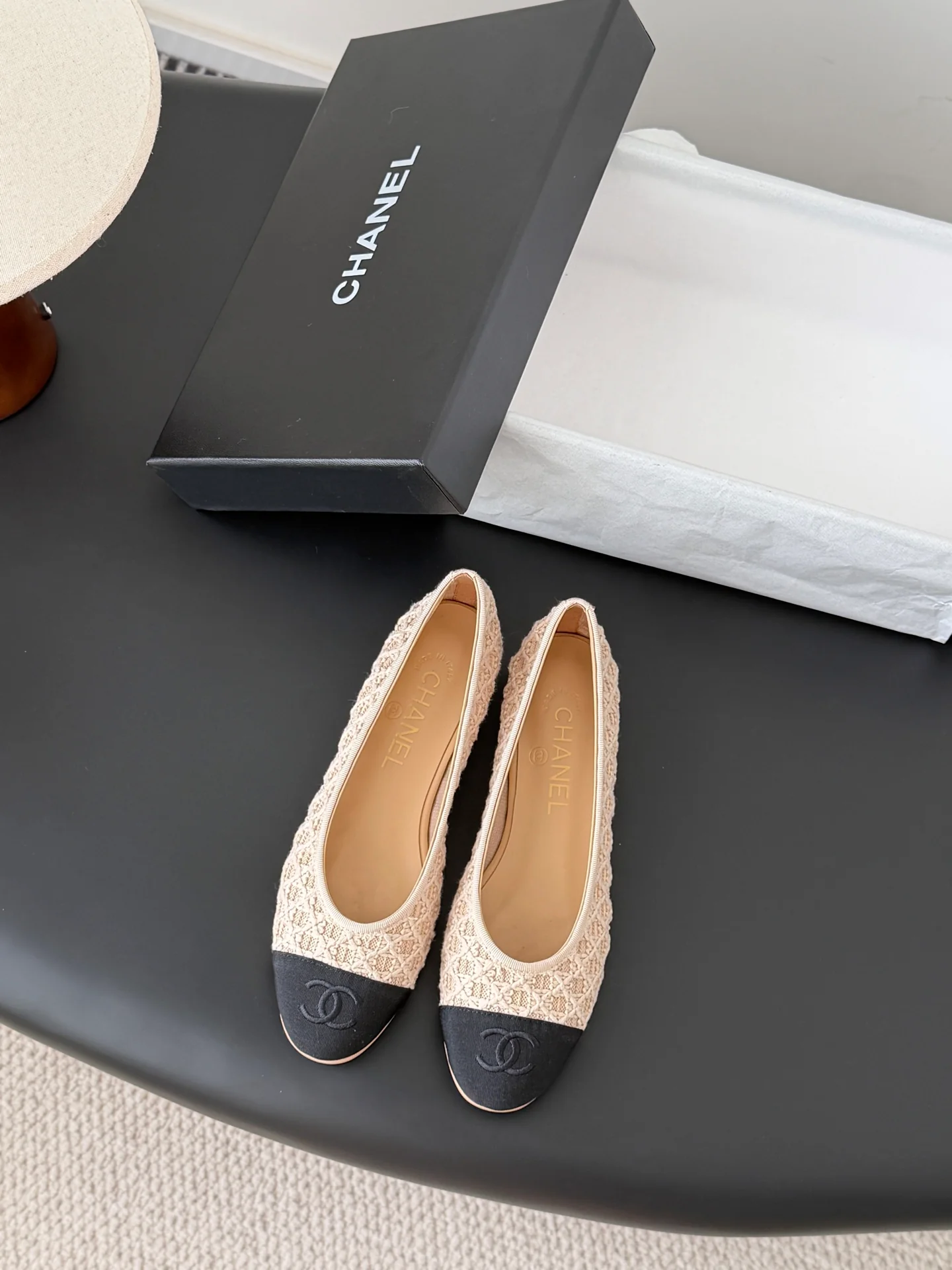 Chan 26ss ballerina shoes