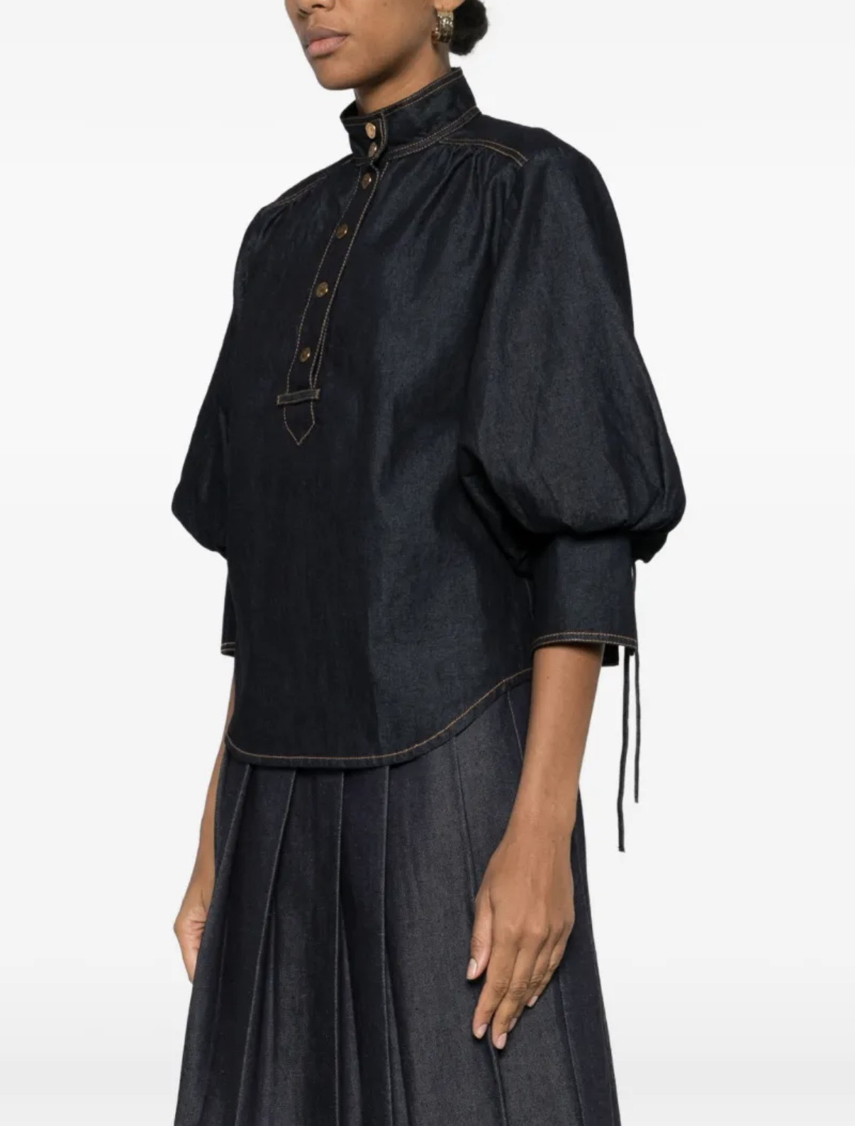 Zimm 26ss denim shirt