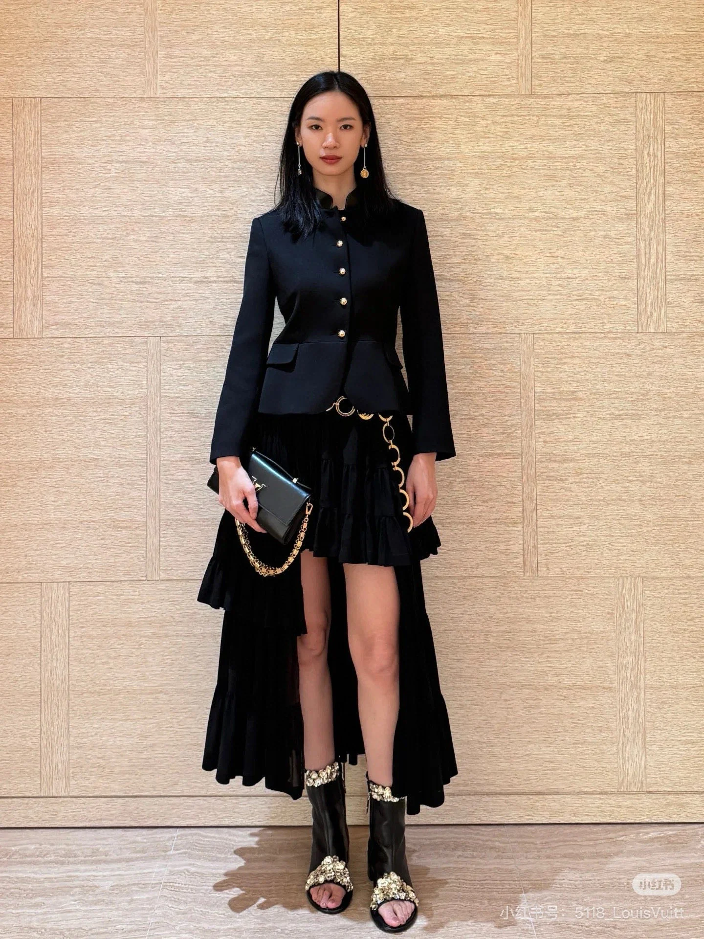 Louis 26ss asymmetrical skirts