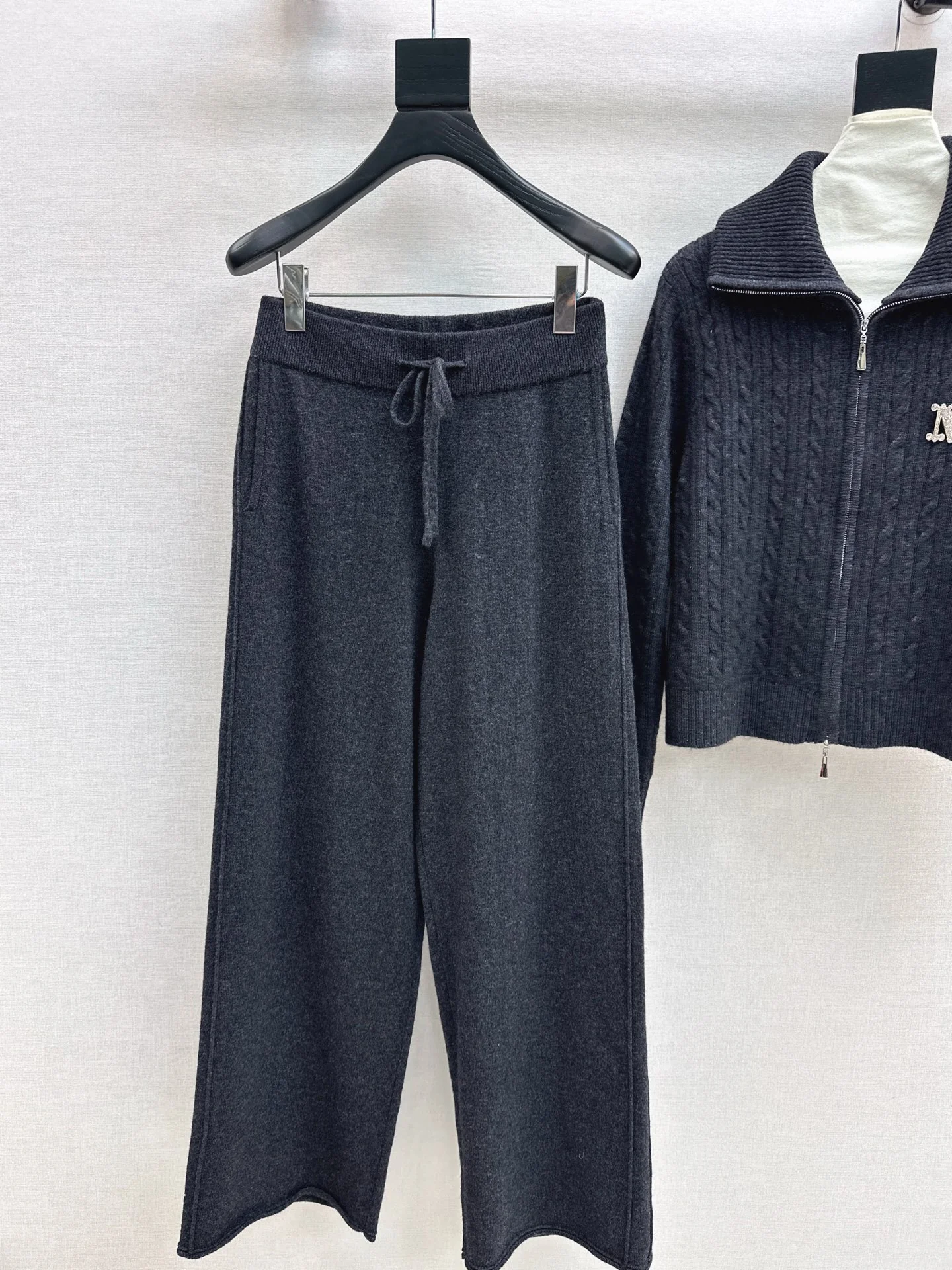Max 25fw wool jacket+straight pants