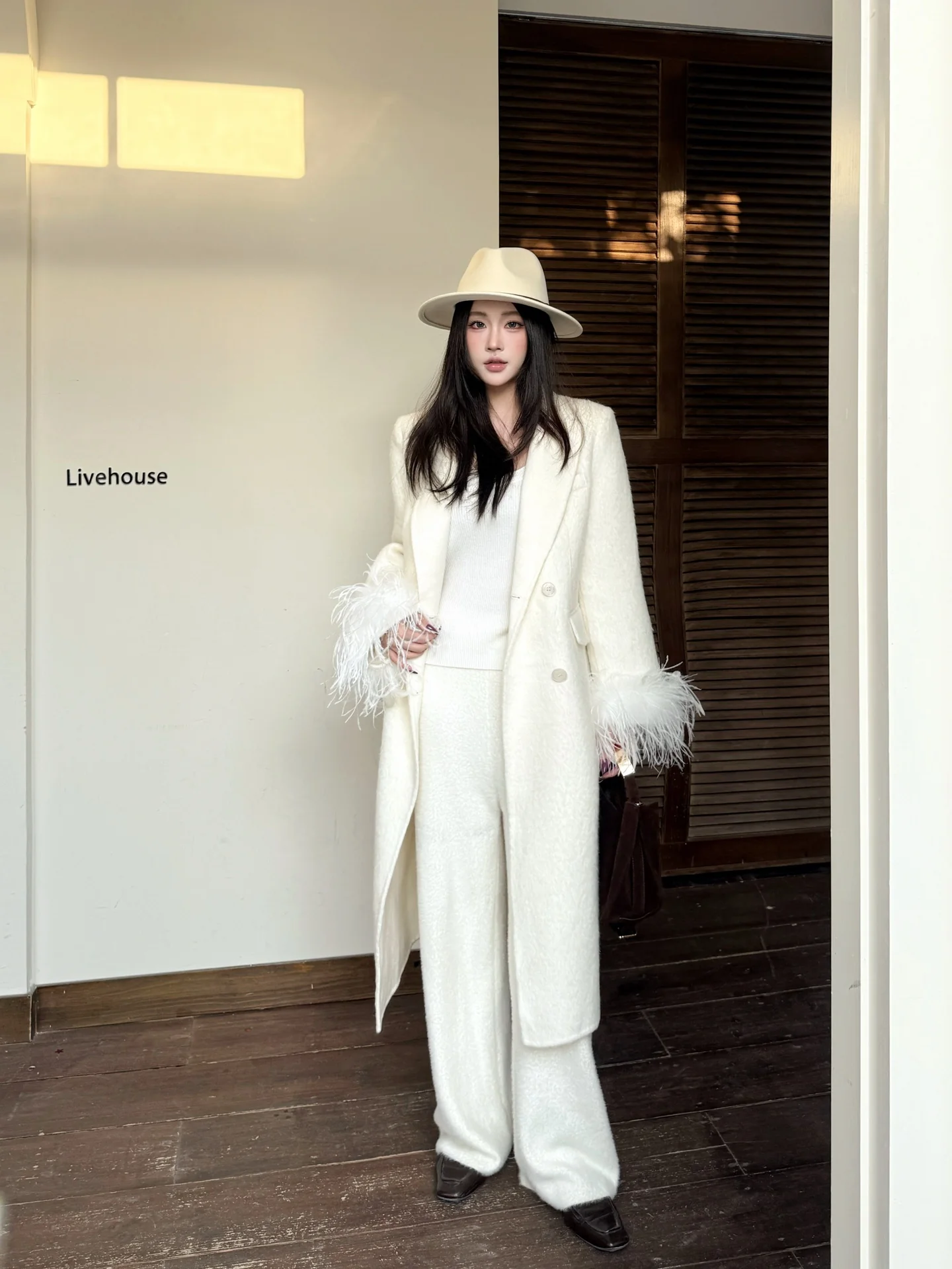 Miu 26ss woolen overcoats