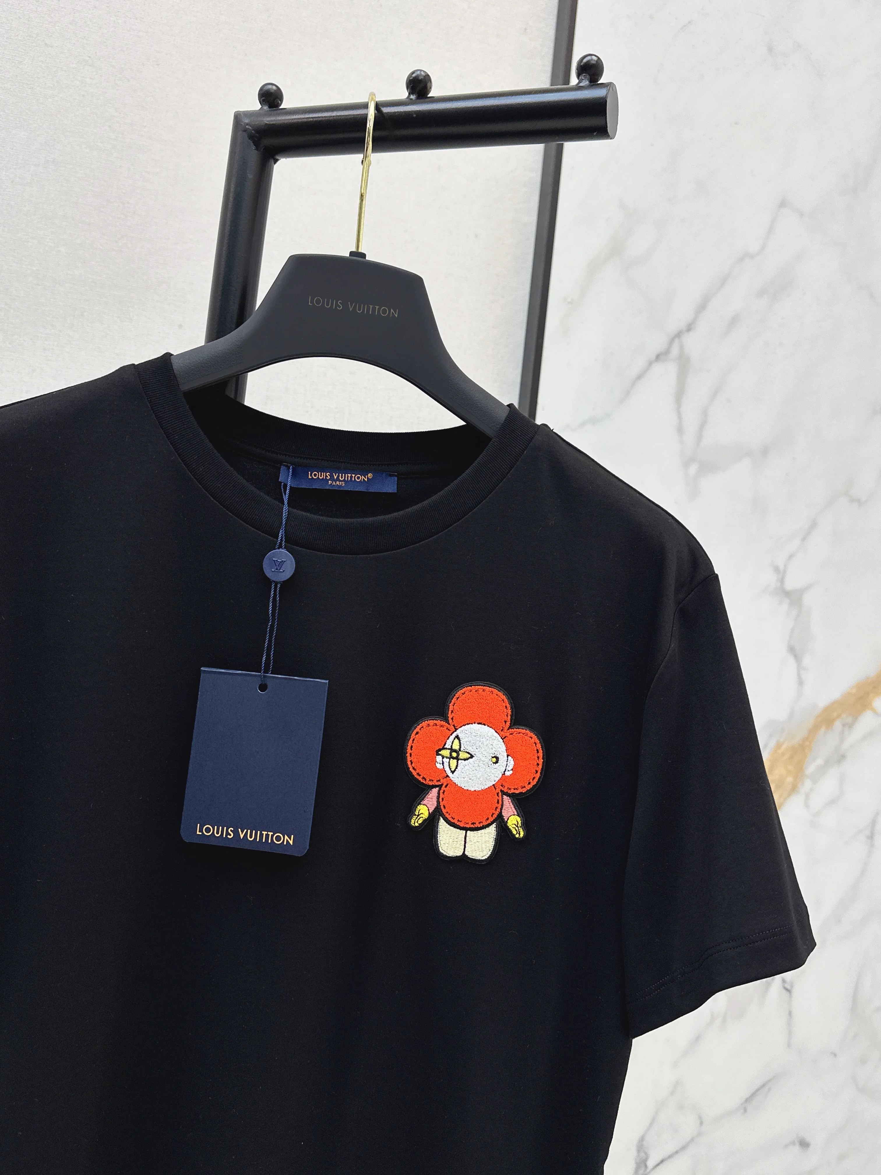 Louis 26ss embroidery t-shirts