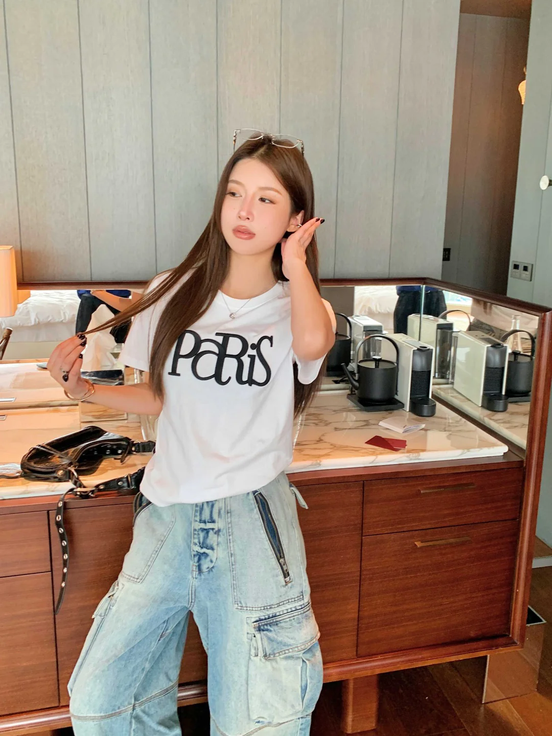 Balen 26ss embroidery t-shirts