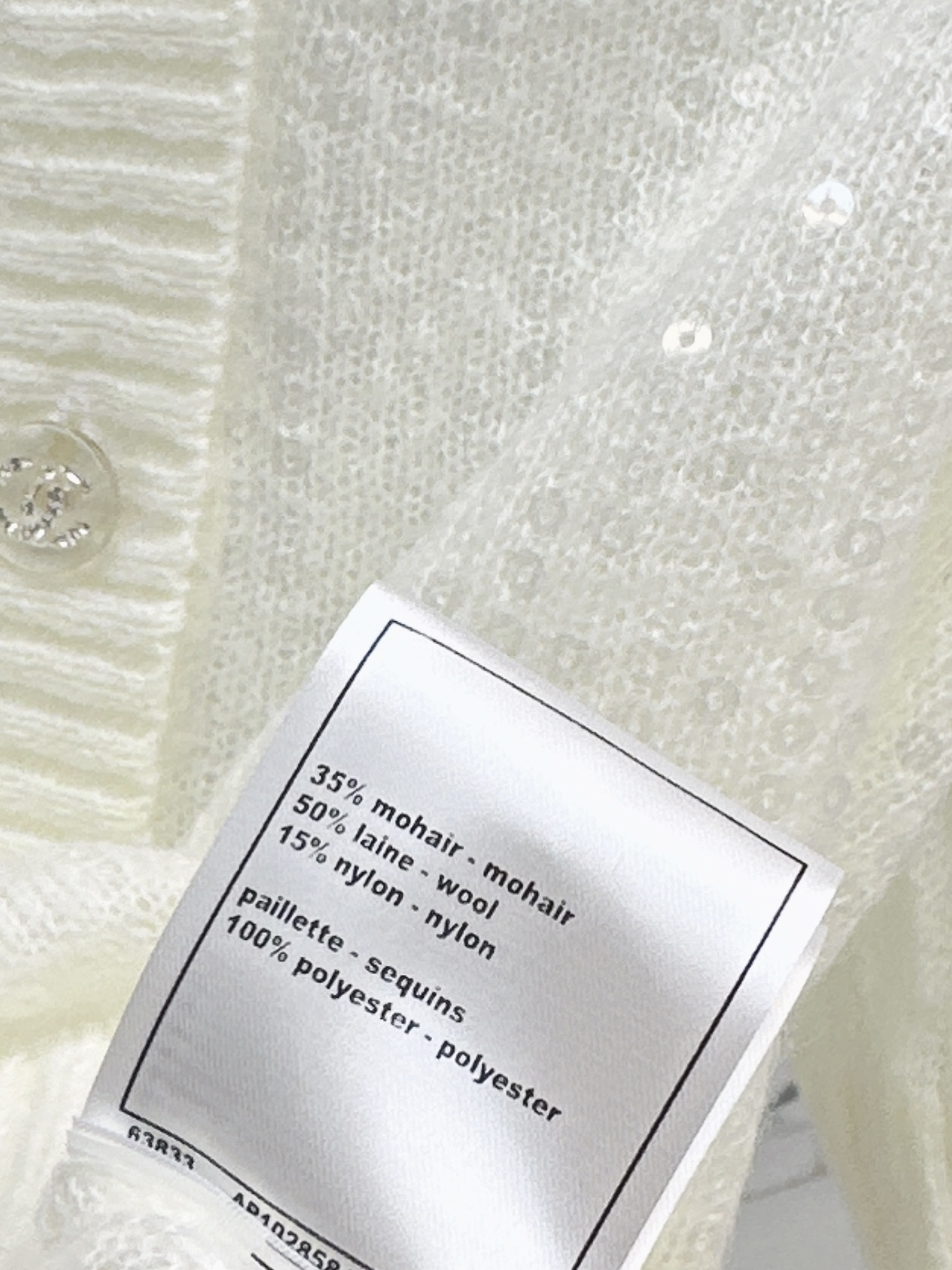 Chan 26ss sequin knitwear