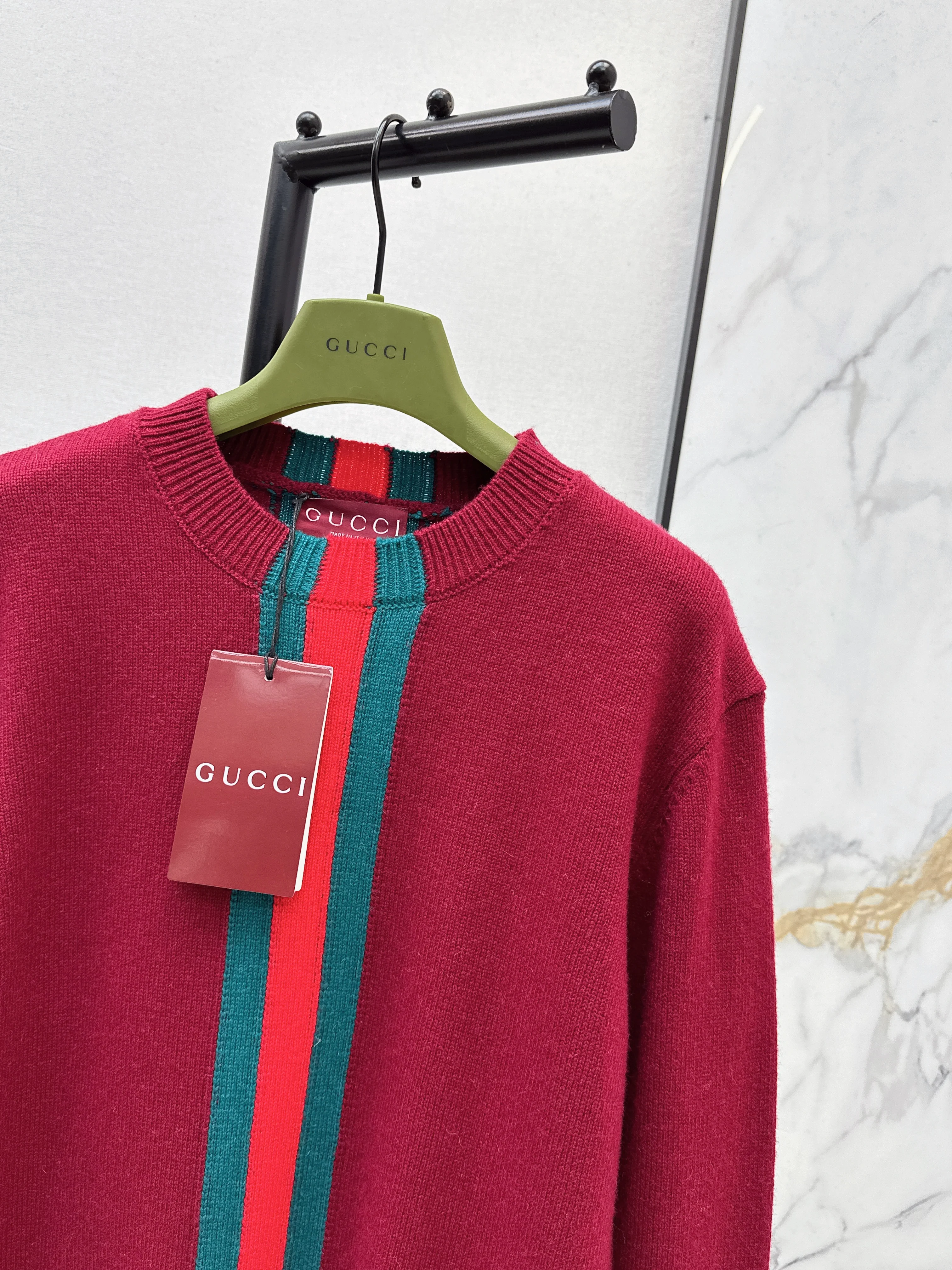 Gucc 26ss cashmere pullover sweater
