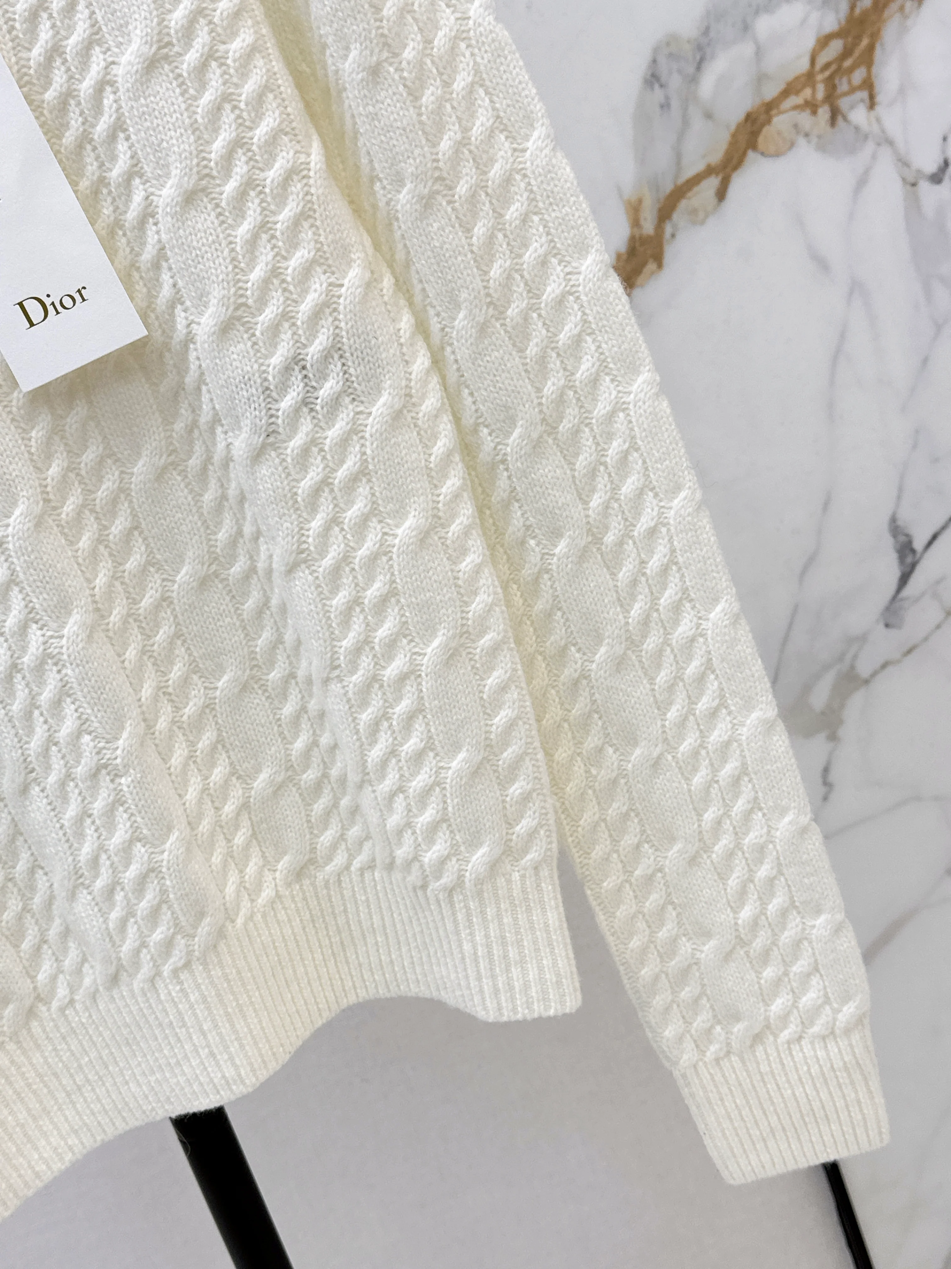 CD 26ss cable knitwear