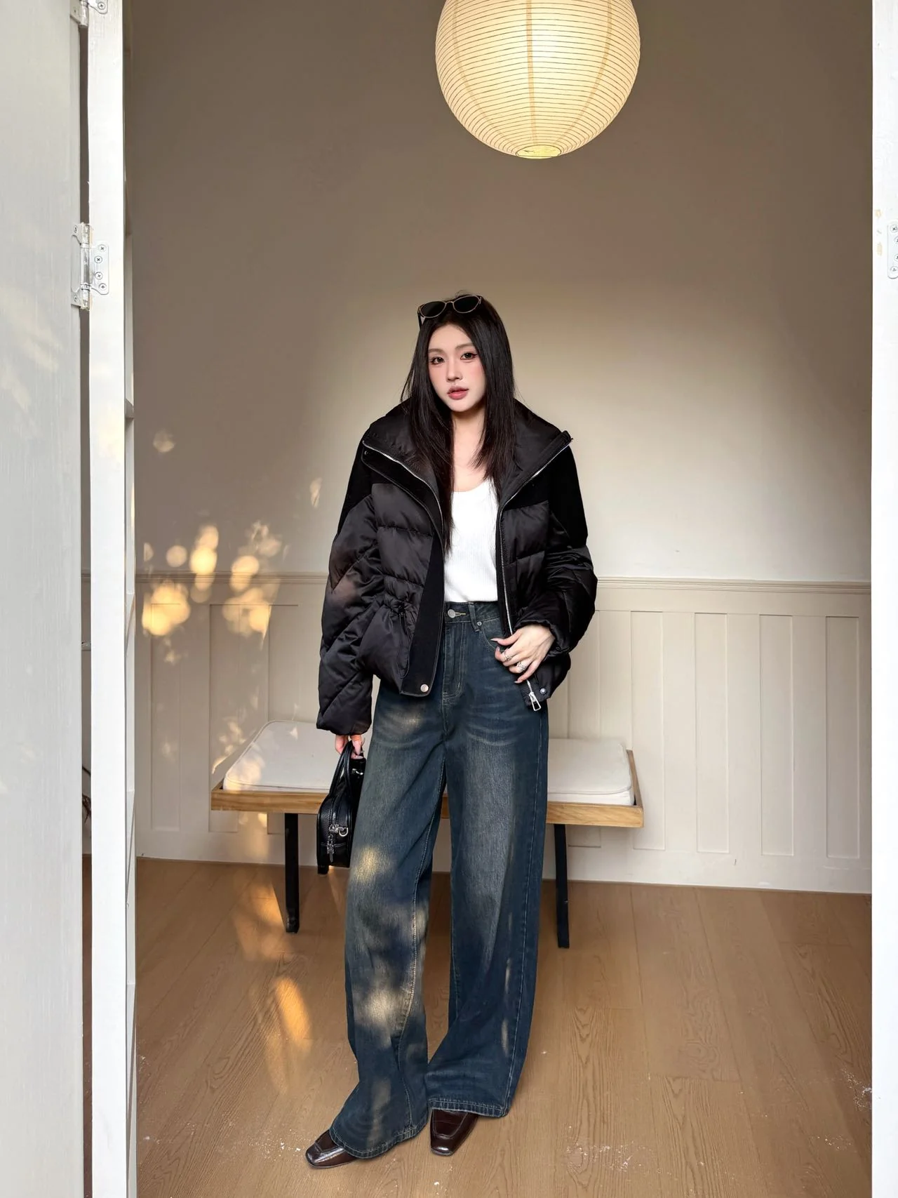 Max 26ss  drawstring down jacket