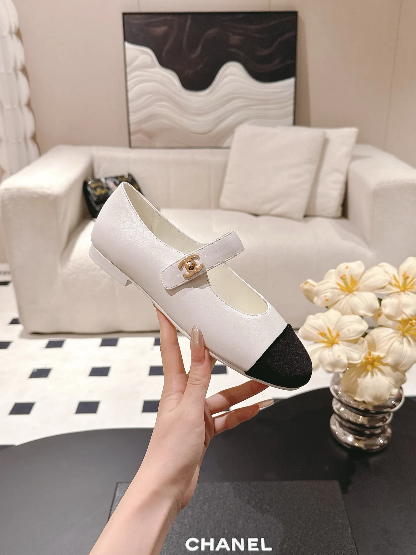 Chan 25fw mary jane flats