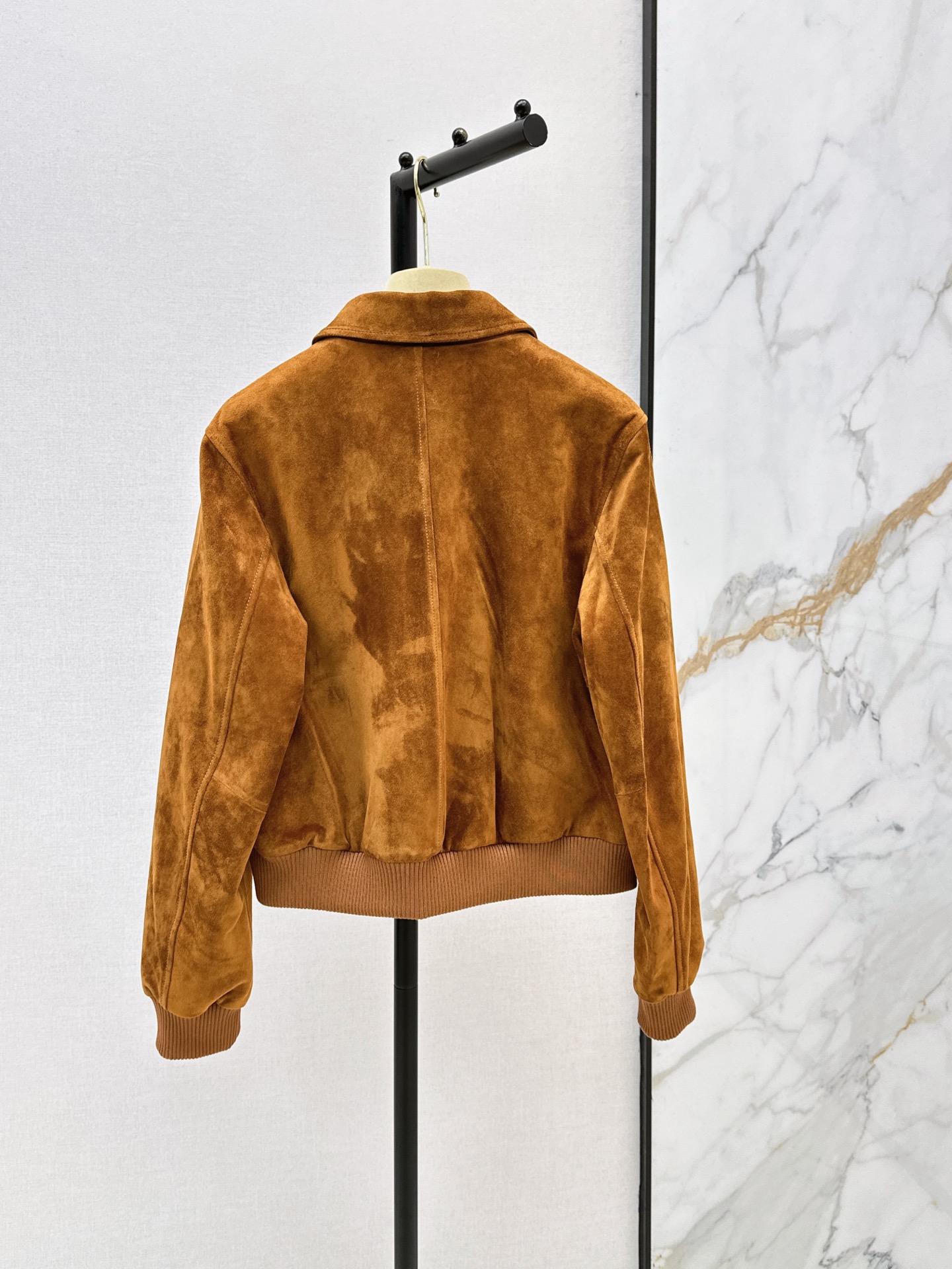 Miu 26ss suede sheepskin jacket