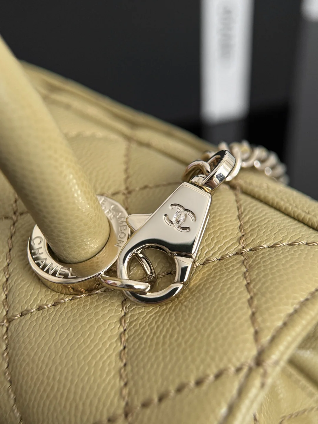 Chan 26ss coco handle shoulder bag