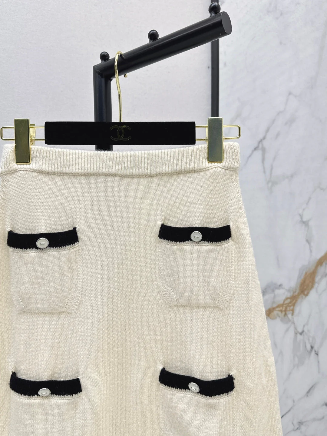 chan 25ss knit skirt