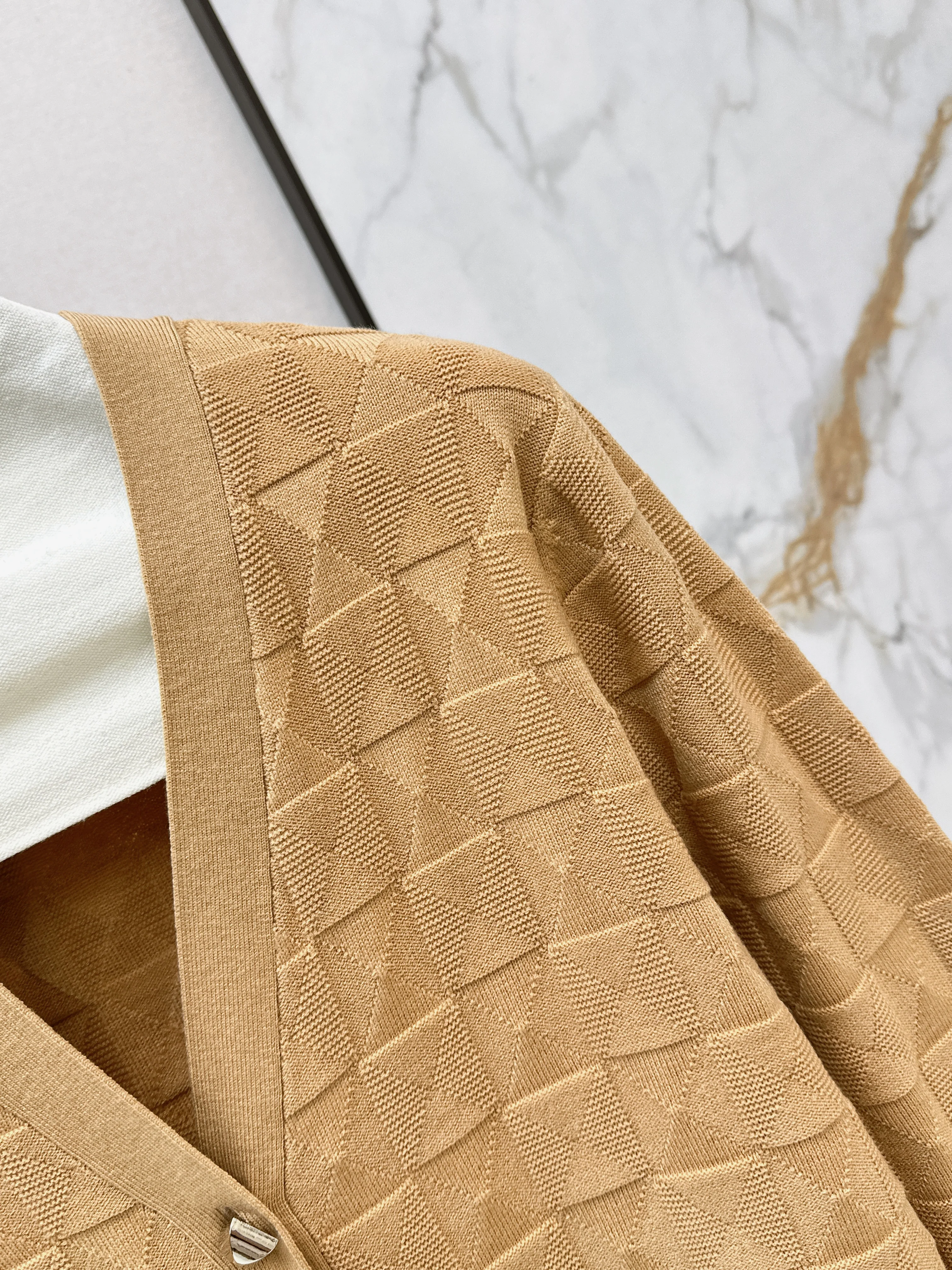 Herm 26ss knitted cardigan