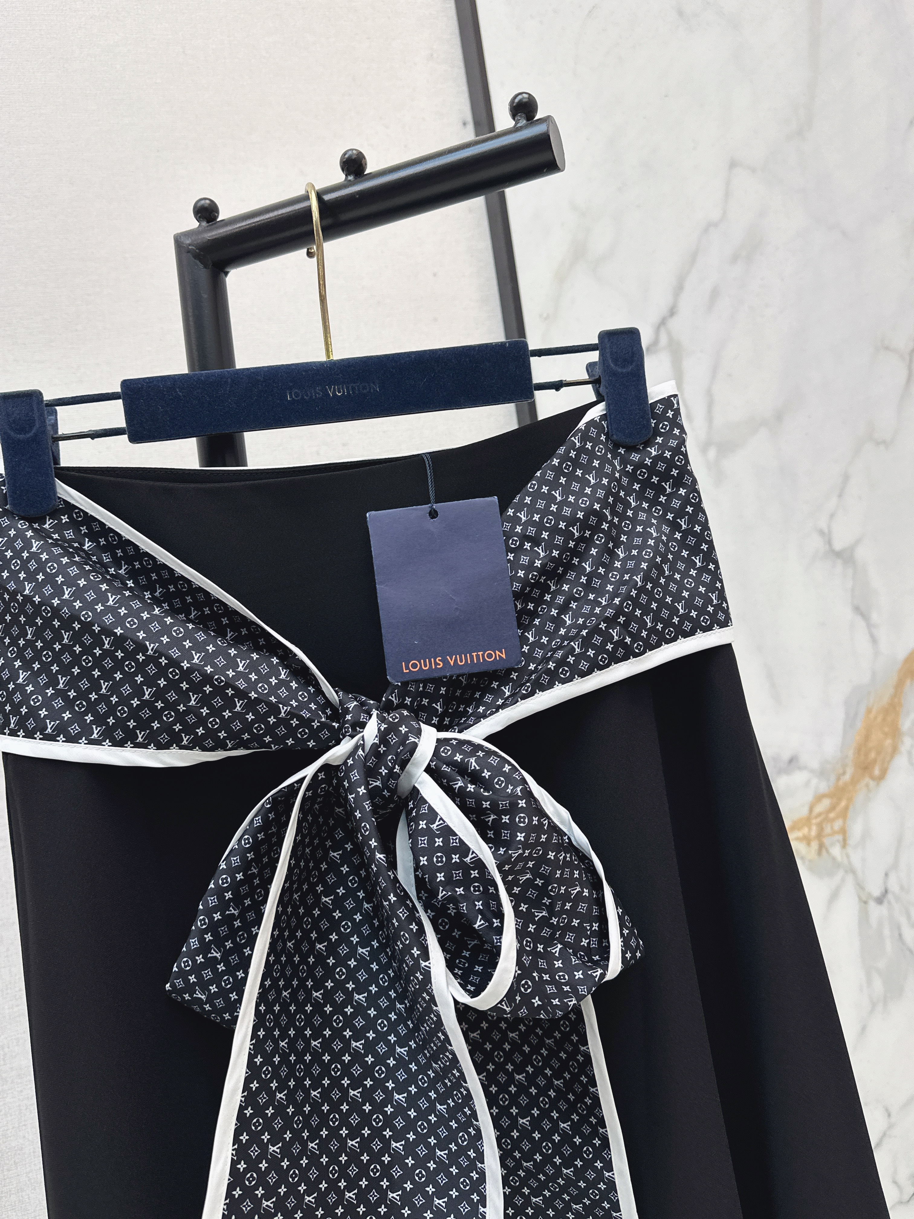 Loui 26ss ribbon skirt