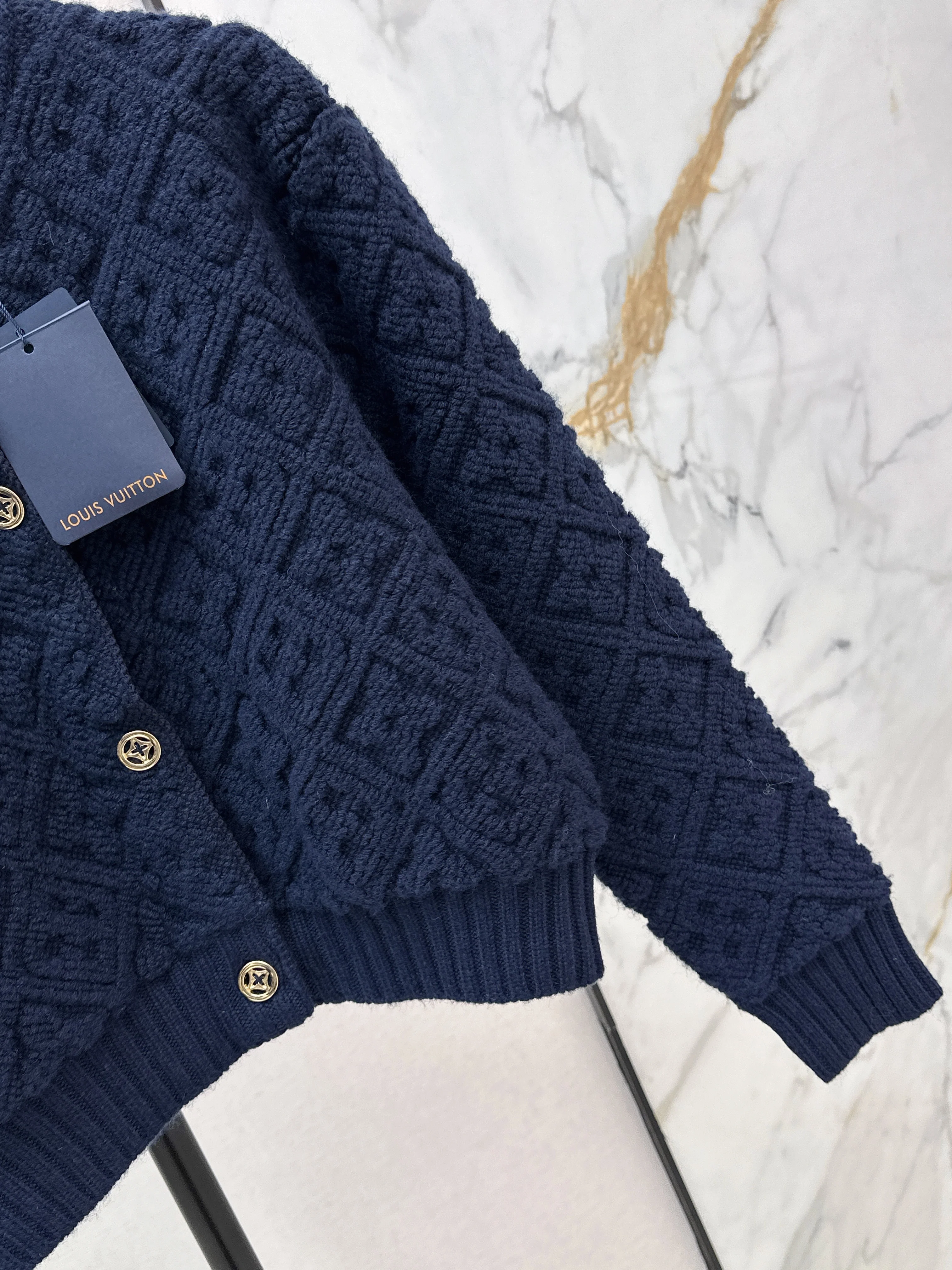 Louis 26ss jacquard cardigan