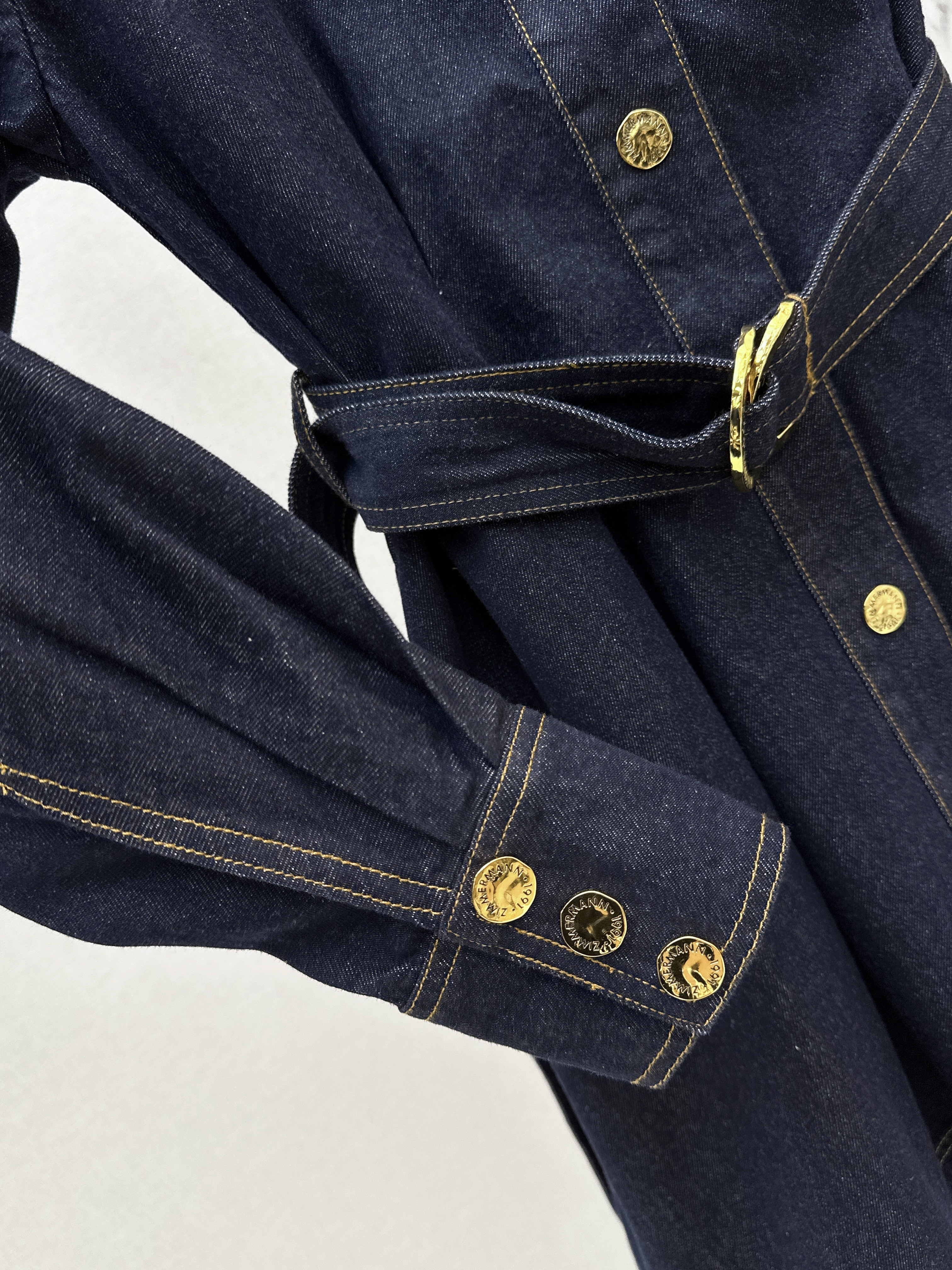 Zimm 26ss denim dress