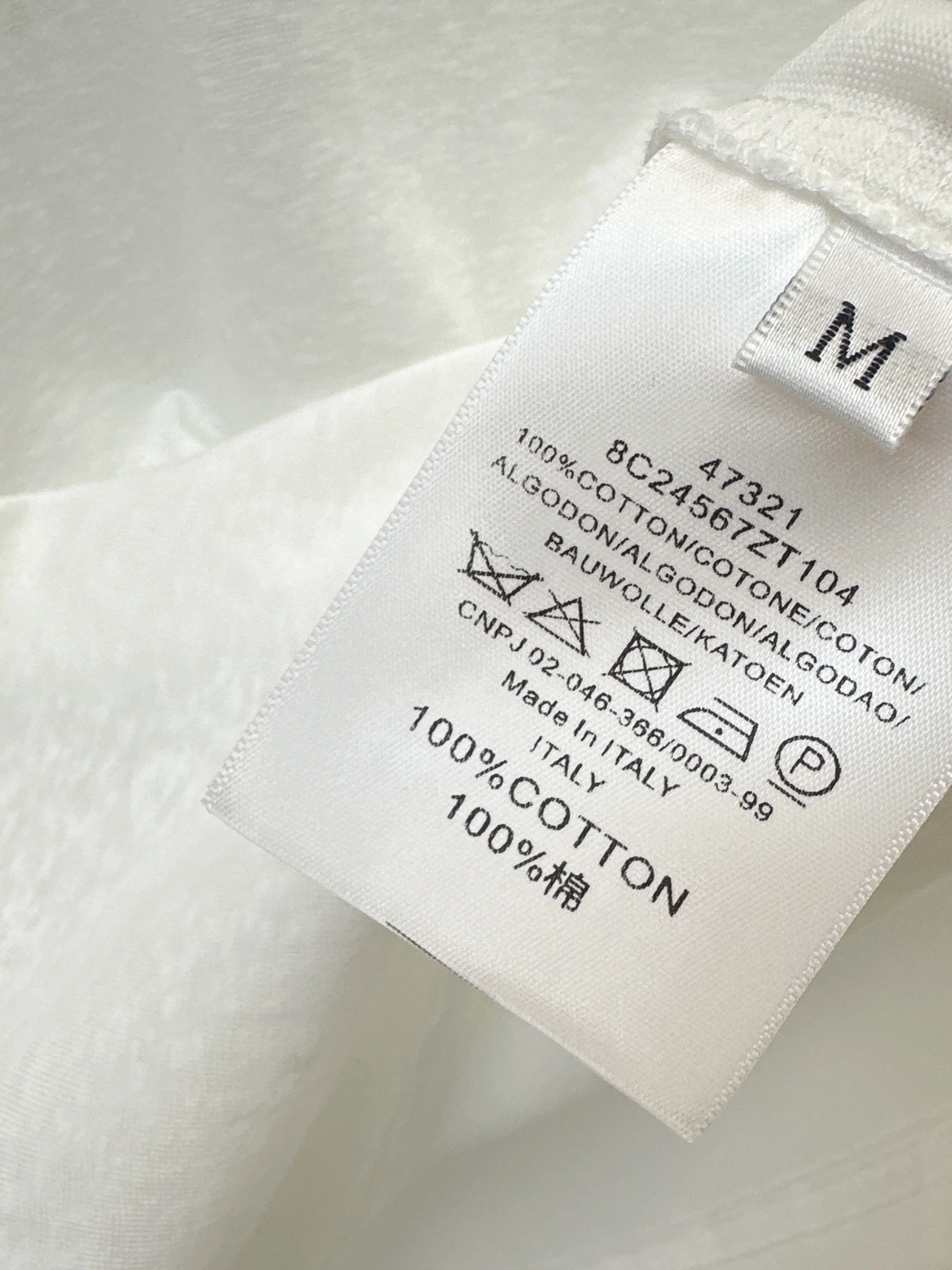 Miu 26ss rhinestone tee