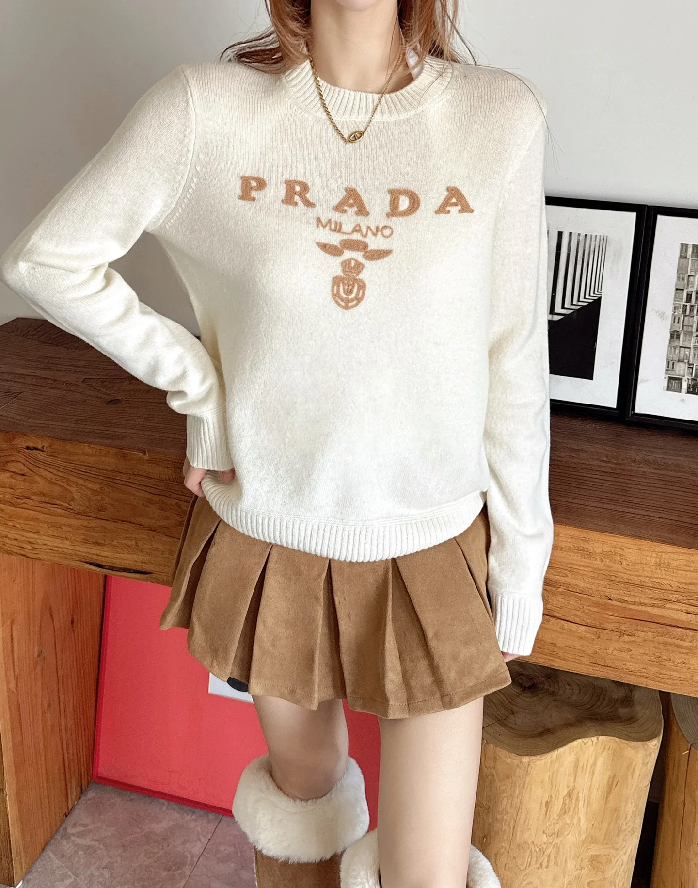 Prad 25fw pullover sweater