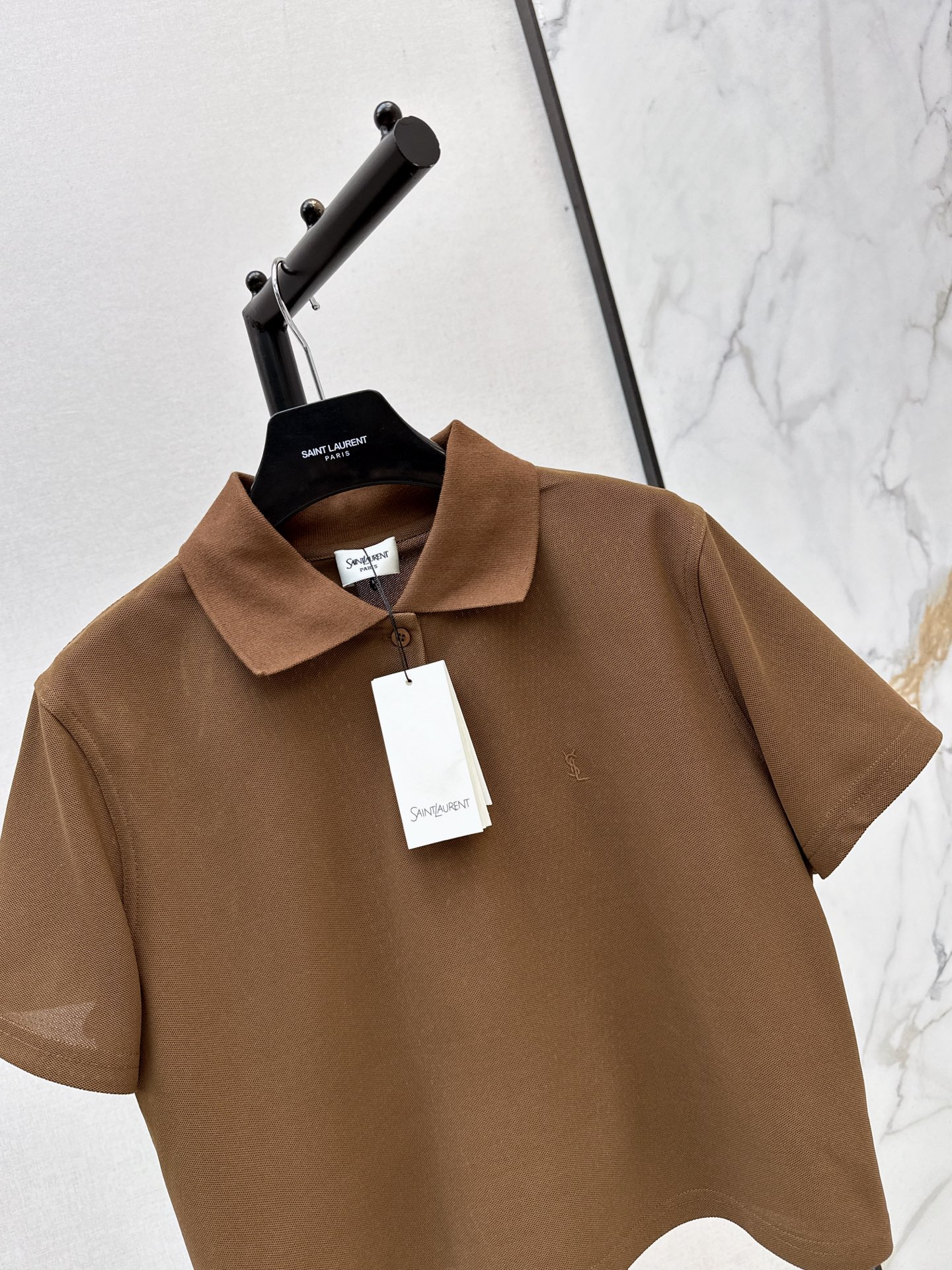 Sain 26ss cropped polo