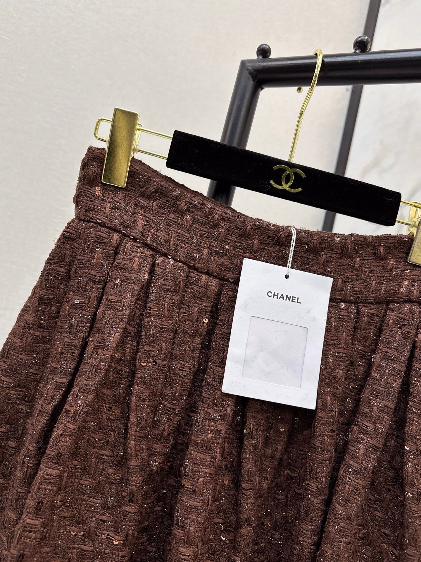 Chan 25fw woven skirt