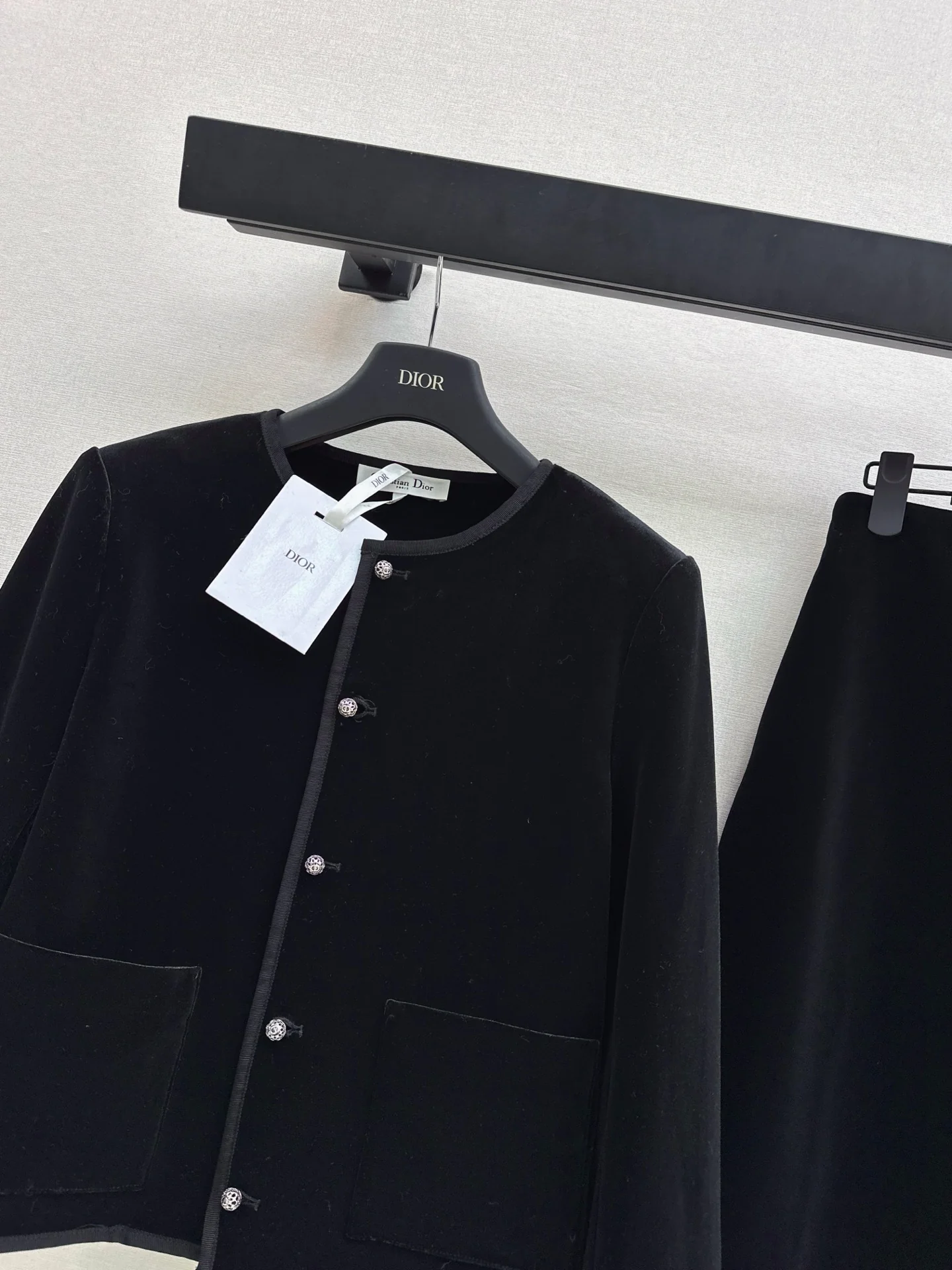 CD 26Sss velvet jacket+skirts outfit sets