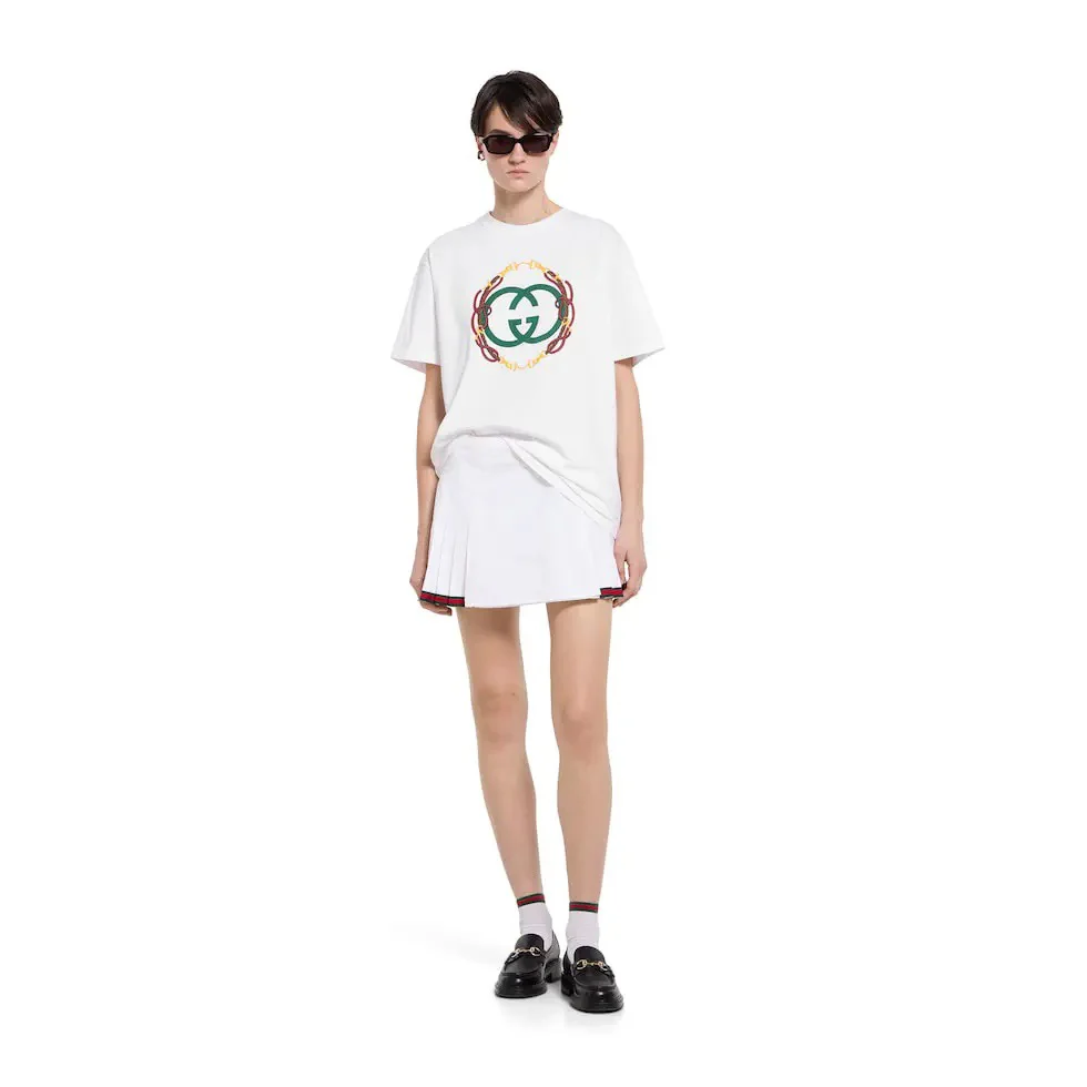 Gucc 26ss print t-shirts